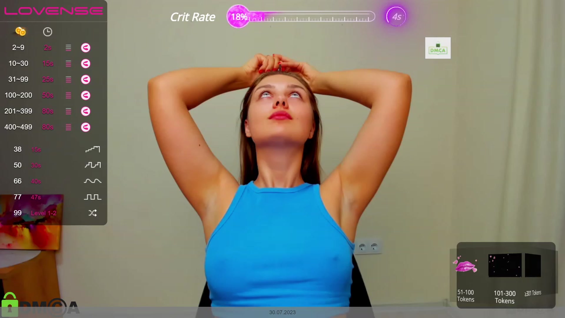 Gallery image thumbnail from Babe_golden's myfreecams stream on, 07/30/2023, 19:38 image 7 of 20