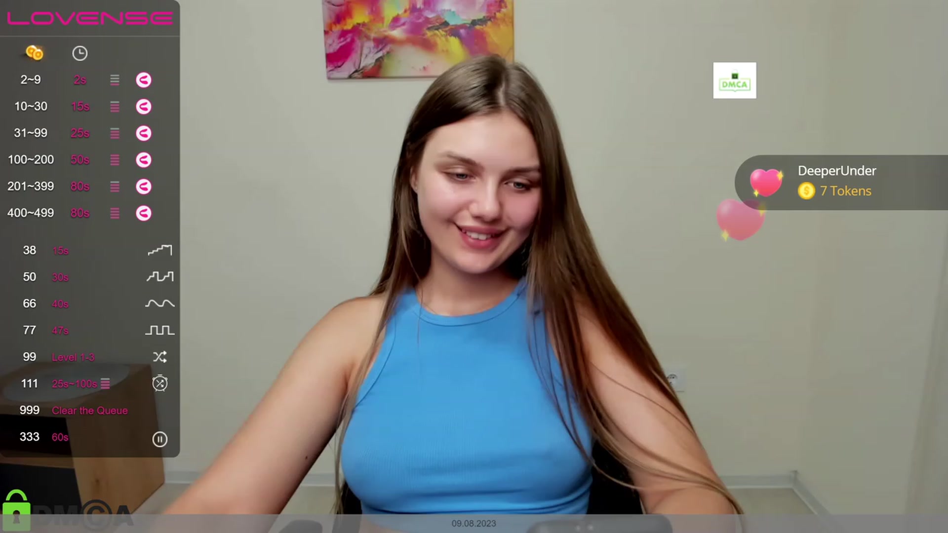 Gallery image thumbnail from Babe_golden's myfreecams stream on, 08/09/2023, 18:11 image 8 of 20