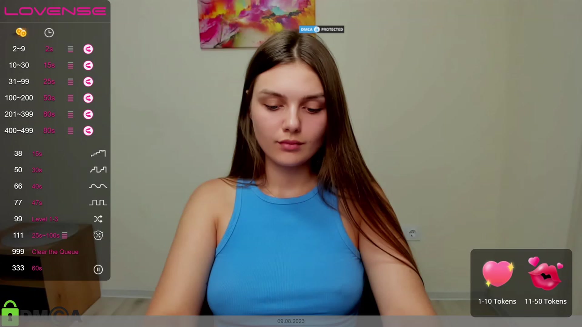 Gallery image thumbnail from Babe_golden's myfreecams stream on, 08/09/2023, 18:11 image 18 of 20