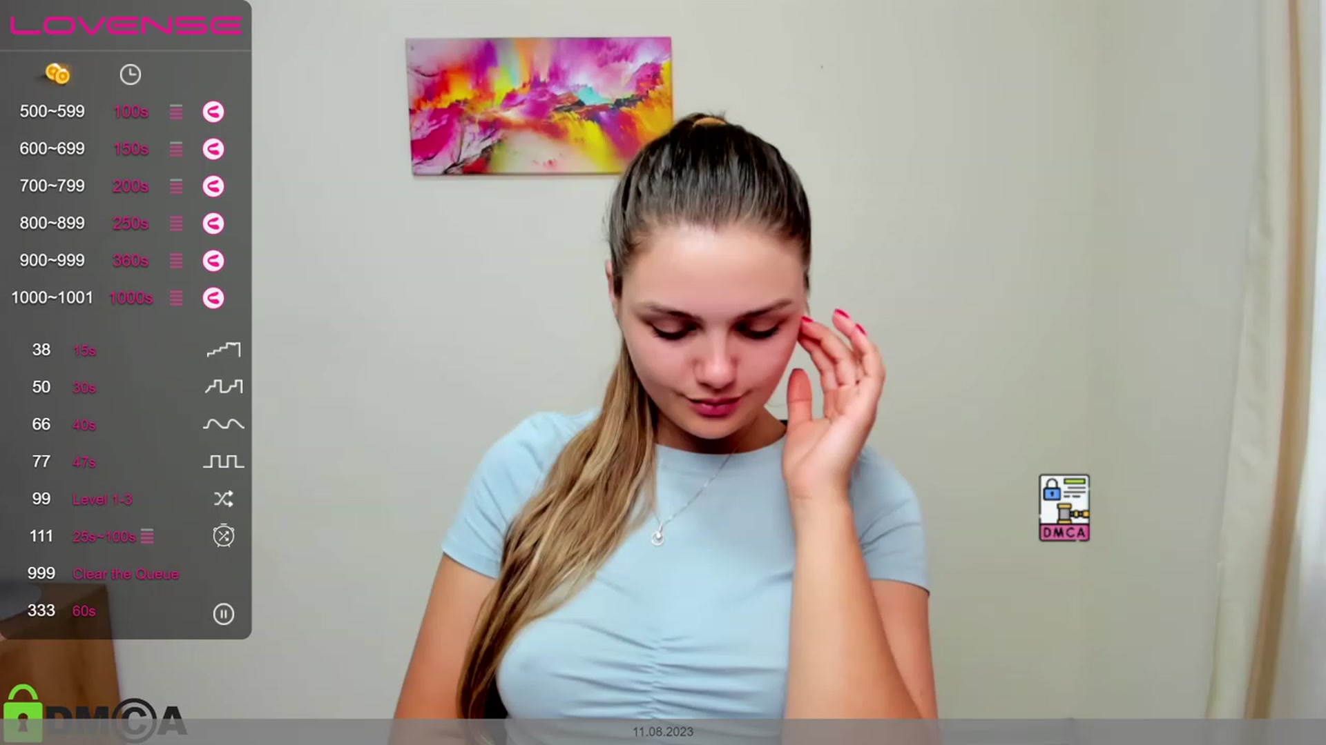 Gallery image thumbnail from Babe_golden's myfreecams stream on, 08/11/2023, 18:03 image 1 of 20
