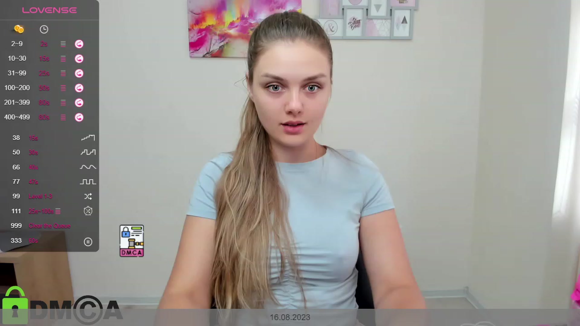 Gallery image thumbnail from Babe_golden's myfreecams stream on, 08/16/2023, 14:09 image 14 of 20