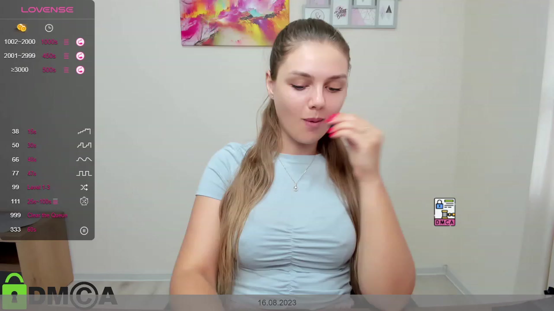 Gallery image thumbnail from Babe_golden's myfreecams stream on, 08/16/2023, 15:04 image 1 of 20