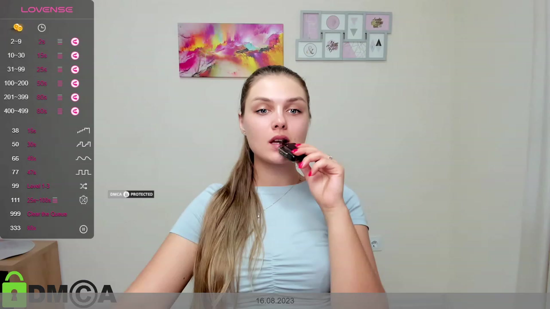 Gallery image thumbnail from Babe_golden's myfreecams stream on, 08/16/2023, 17:09 image 16 of 20