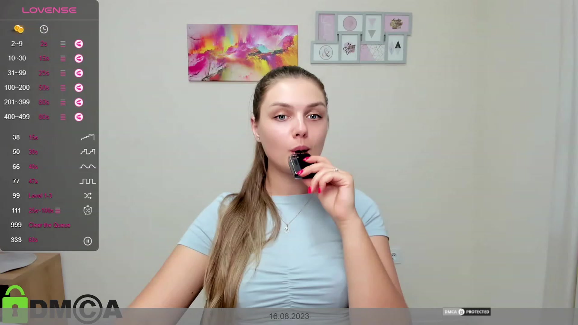 Gallery image thumbnail from Babe_golden's myfreecams stream on, 08/16/2023, 17:09 image 9 of 20