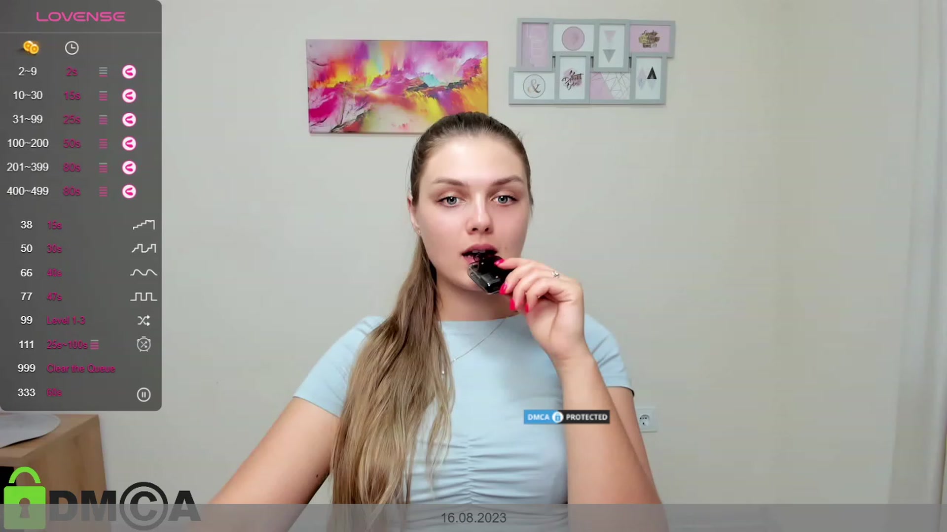 Gallery image thumbnail from Babe_golden's myfreecams stream on, 08/16/2023, 17:09 image 15 of 20