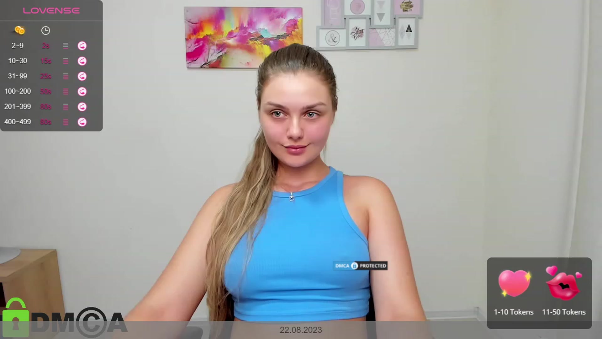 Gallery image thumbnail from Babe_golden's myfreecams stream on, 08/22/2023, 18:55 image 1 of 20
