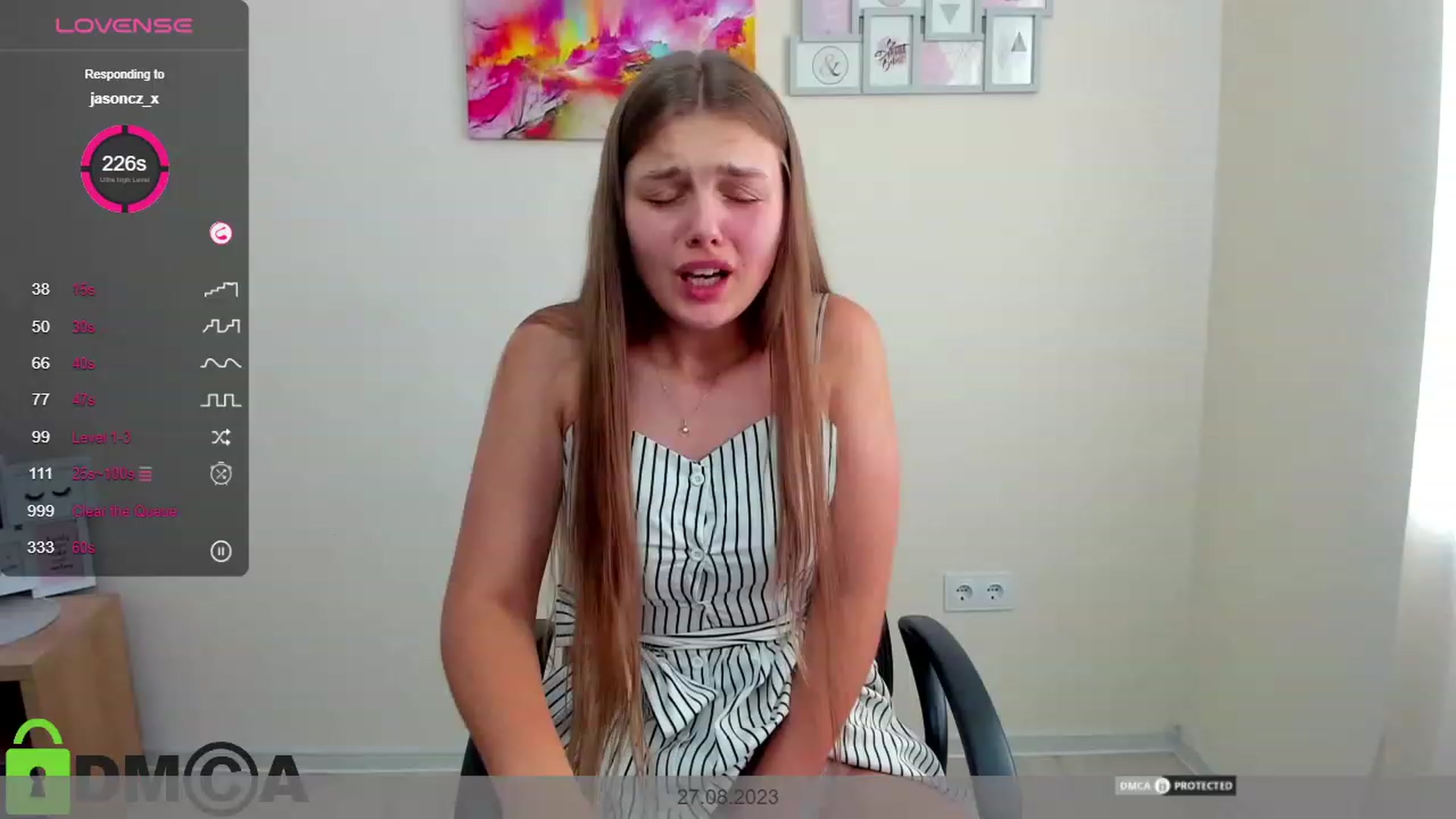 Gallery image thumbnail from Babe_golden's myfreecams stream on, 08/27/2023, 14:17 image 9 of 20