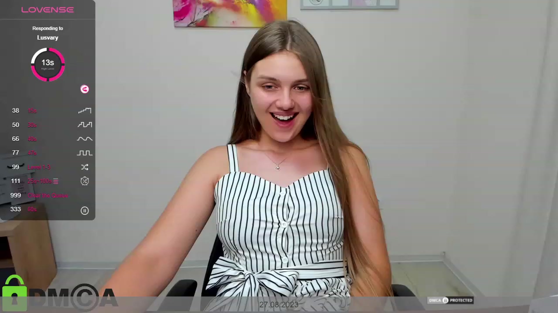 Gallery image thumbnail from Babe_golden's myfreecams stream on, 08/27/2023, 18:34 image 5 of 20