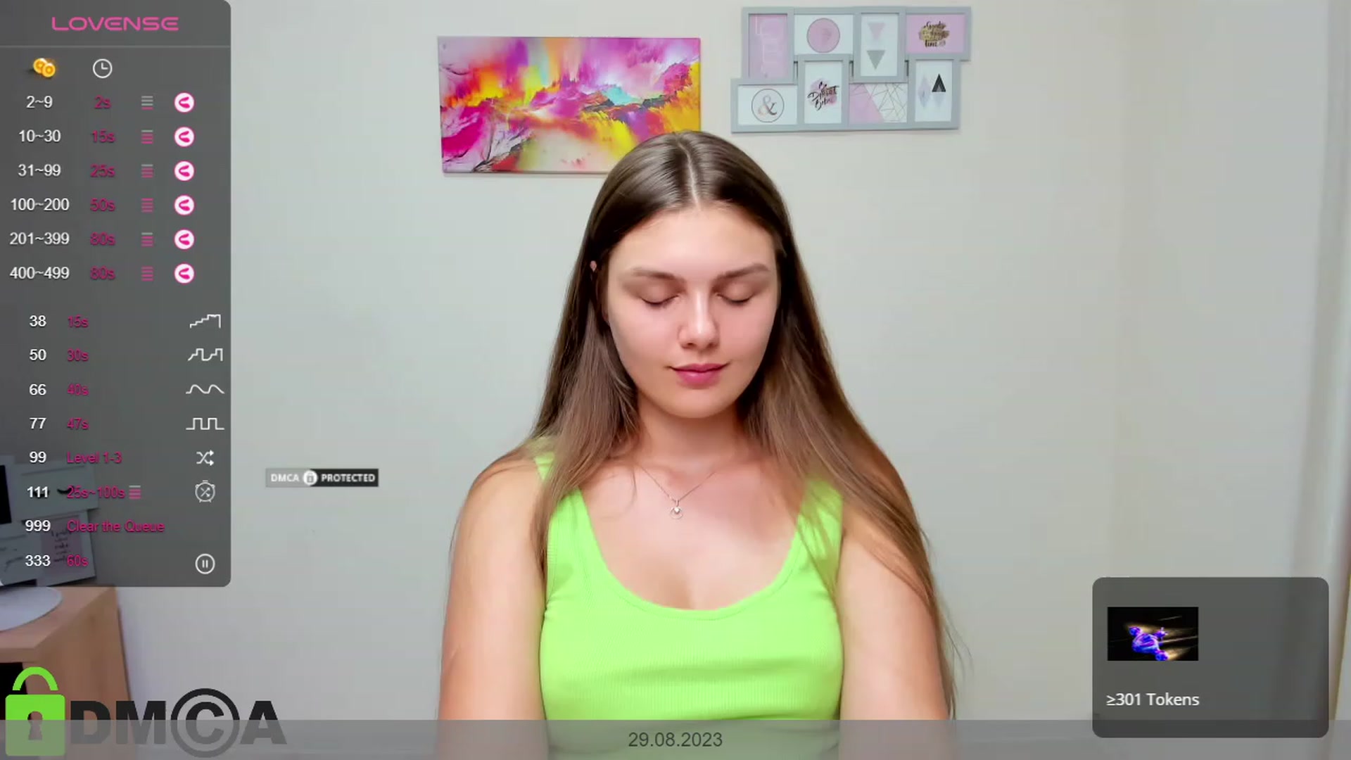Gallery image thumbnail from Babe_golden's myfreecams stream on, 08/29/2023, 17:52 image 6 of 20