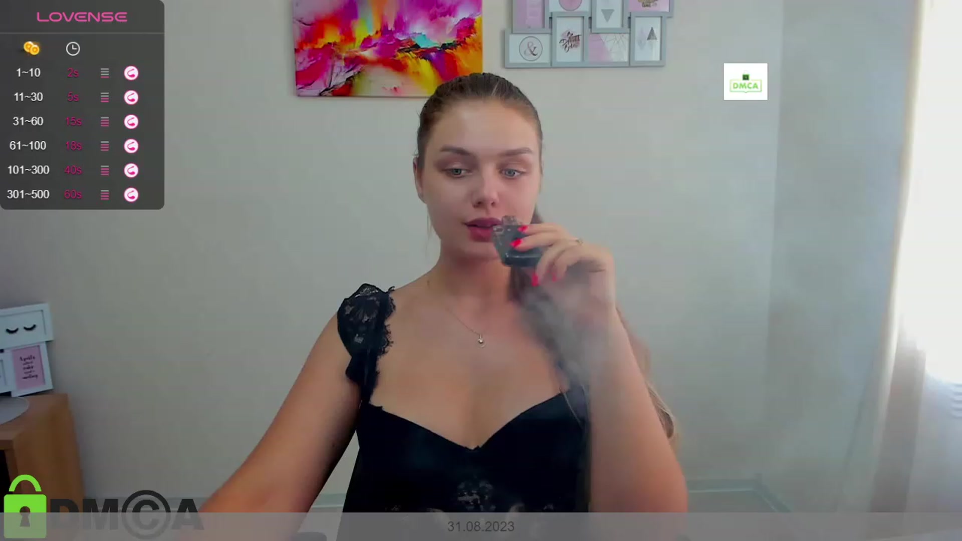 Gallery image thumbnail from Babe_golden's myfreecams stream on, 08/31/2023, 14:17 image 9 of 20