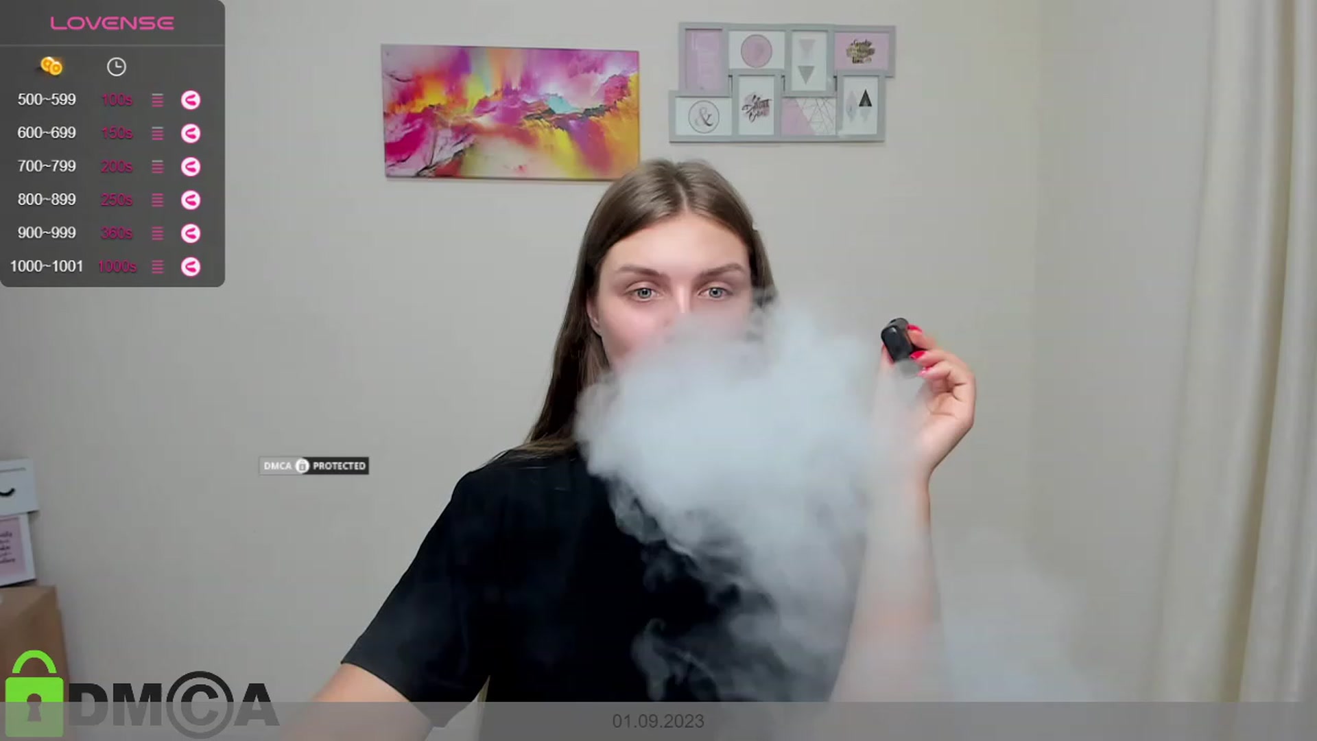 Gallery image thumbnail from Babe_golden's myfreecams stream on, 09/01/2023, 18:42 image 1 of 20