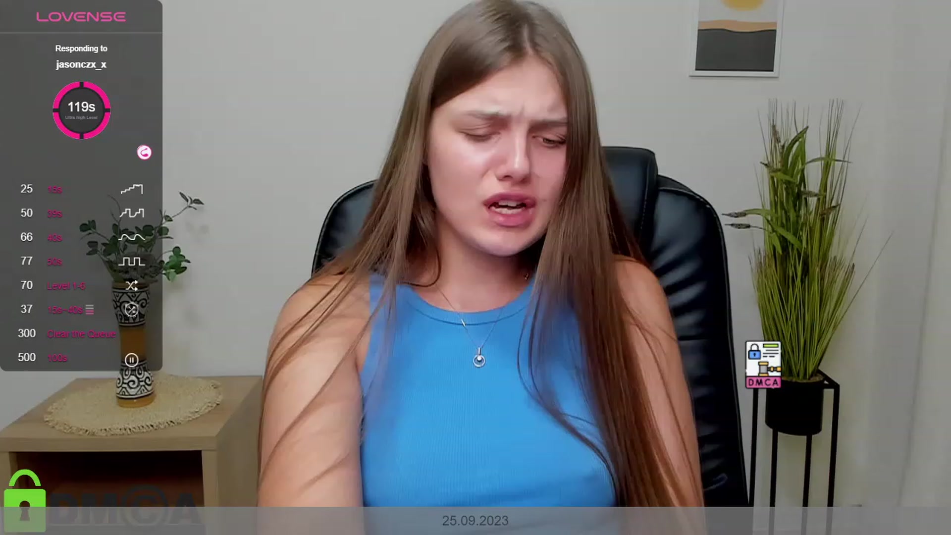 Gallery image thumbnail from Babe_golden's myfreecams stream on, 09/25/2023, 17:02 image 6 of 20