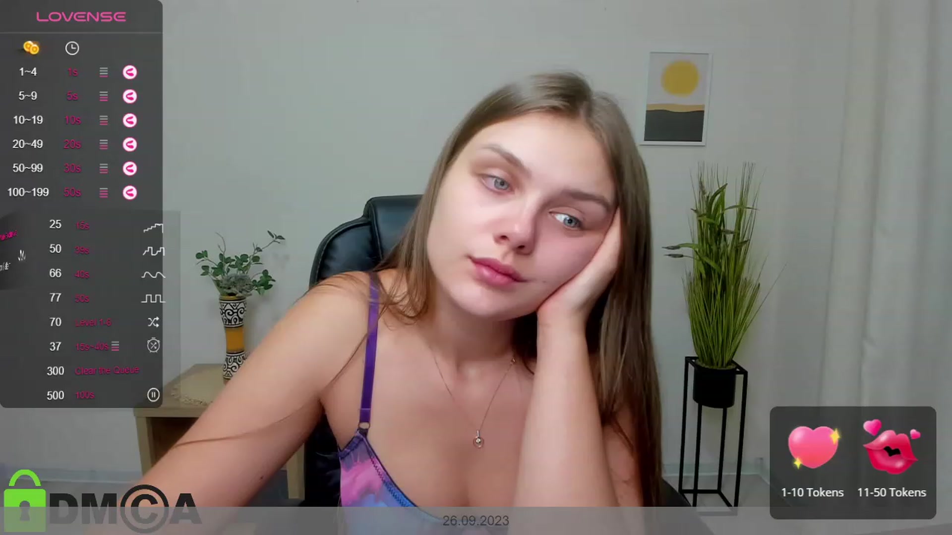 Gallery image thumbnail from Babe_golden's myfreecams stream on, 09/26/2023, 18:21 image 2 of 20