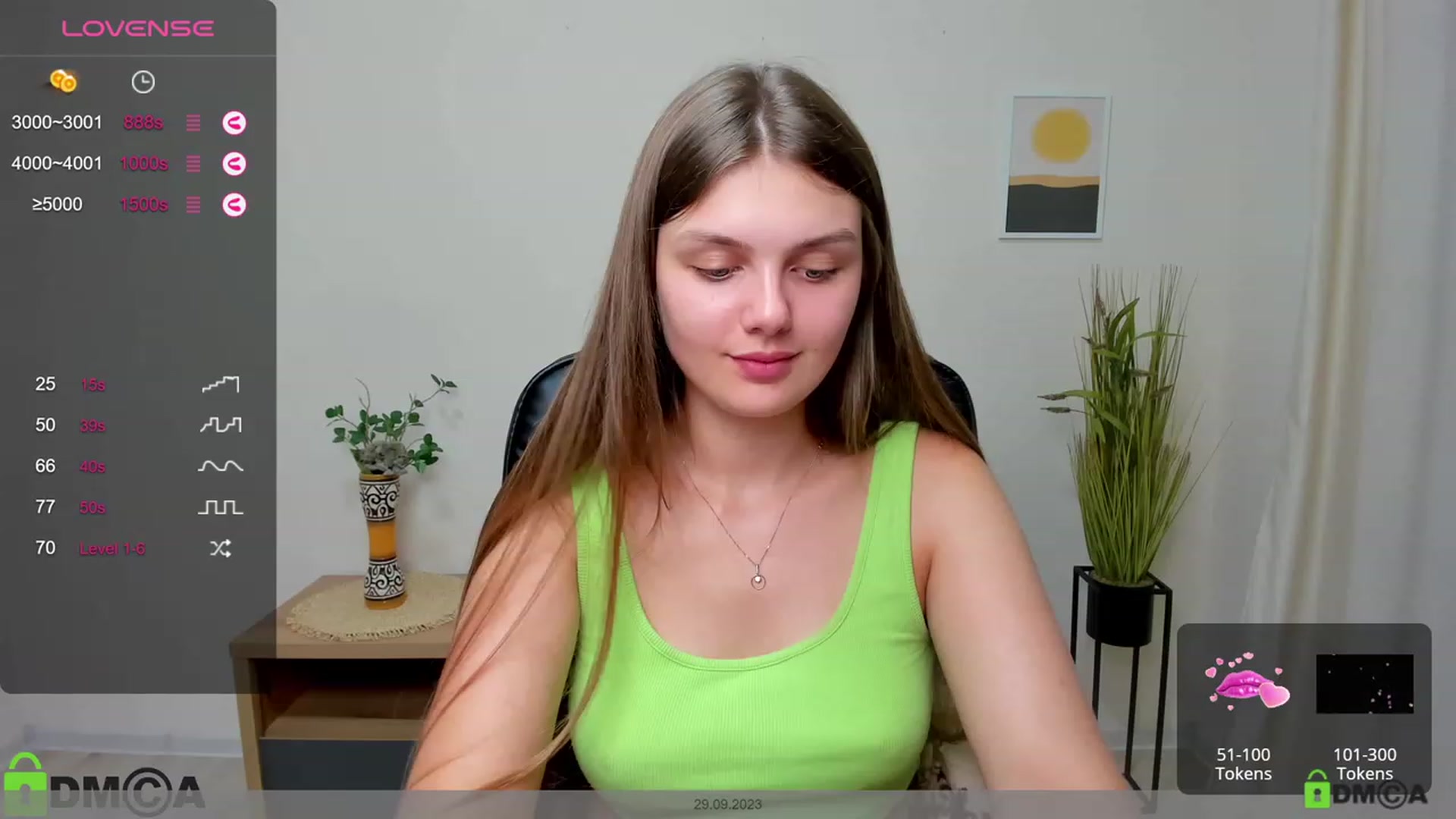 Gallery image thumbnail from Babe_golden's myfreecams stream on, 09/29/2023, 18:24 image 18 of 20