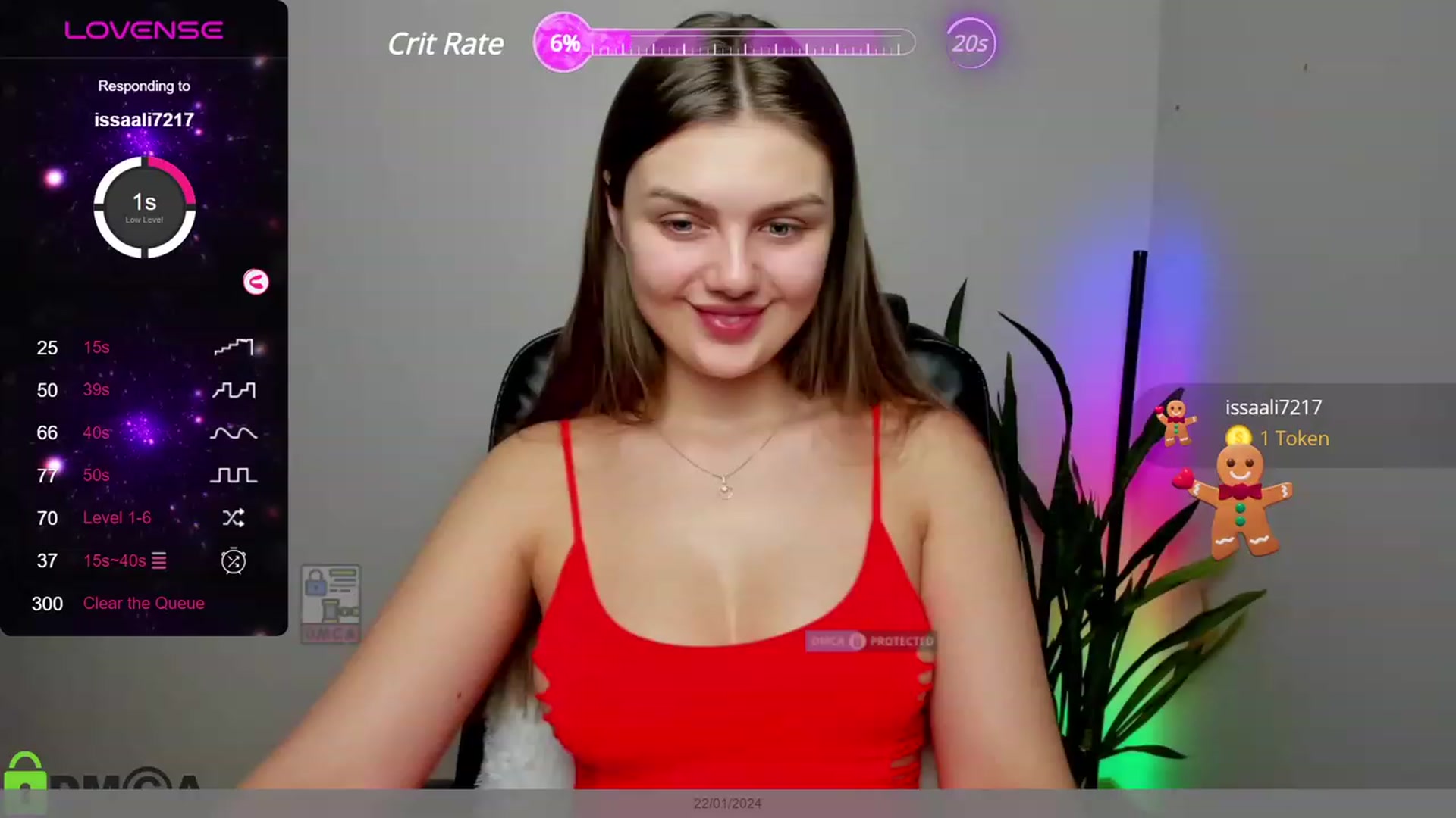 Gallery image thumbnail from Babe_golden's myfreecams stream on, 01/22/2024, 17:26 image 17 of 20