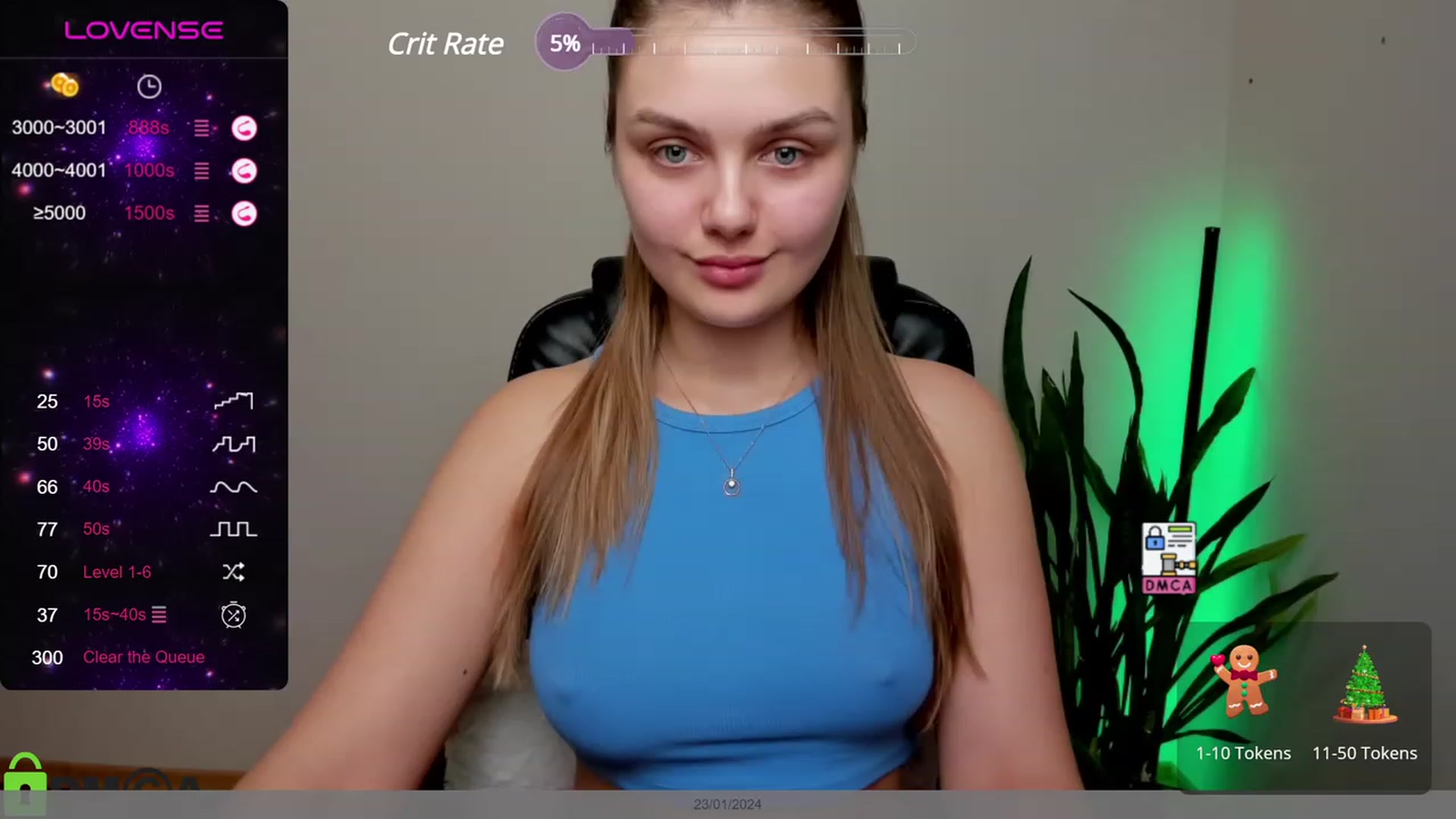 Gallery image thumbnail from Babe_golden's myfreecams stream on, 01/23/2024, 16:07 image 5 of 20