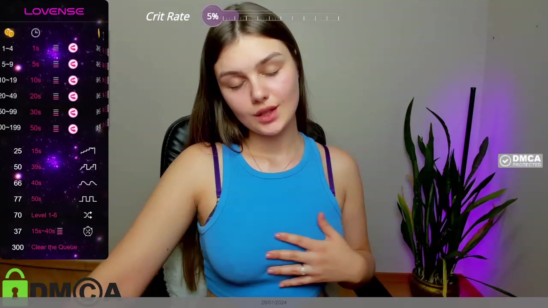 Gallery image thumbnail from Babe_golden's myfreecams stream on, 01/29/2024, 18:24 image 2 of 20