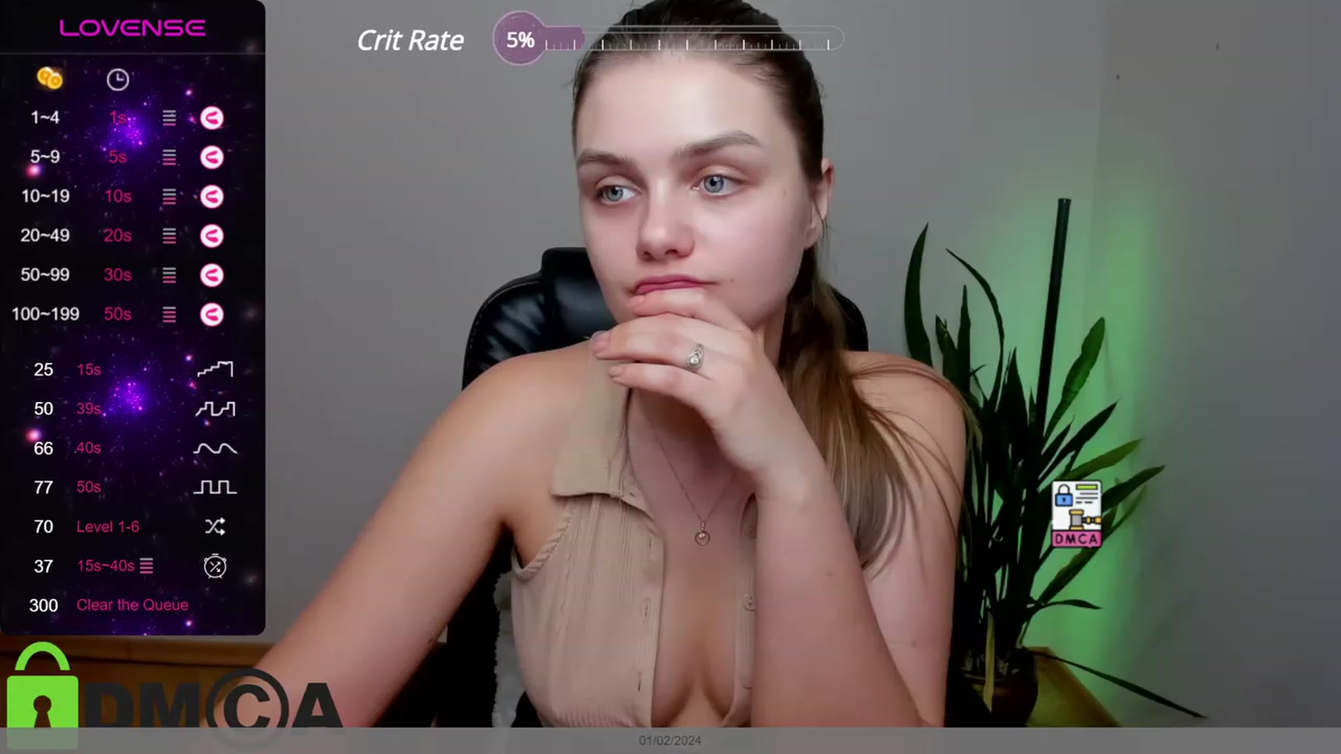 Gallery image thumbnail from Babe_golden's myfreecams stream on, 02/01/2024, 17:53 image 5 of 20