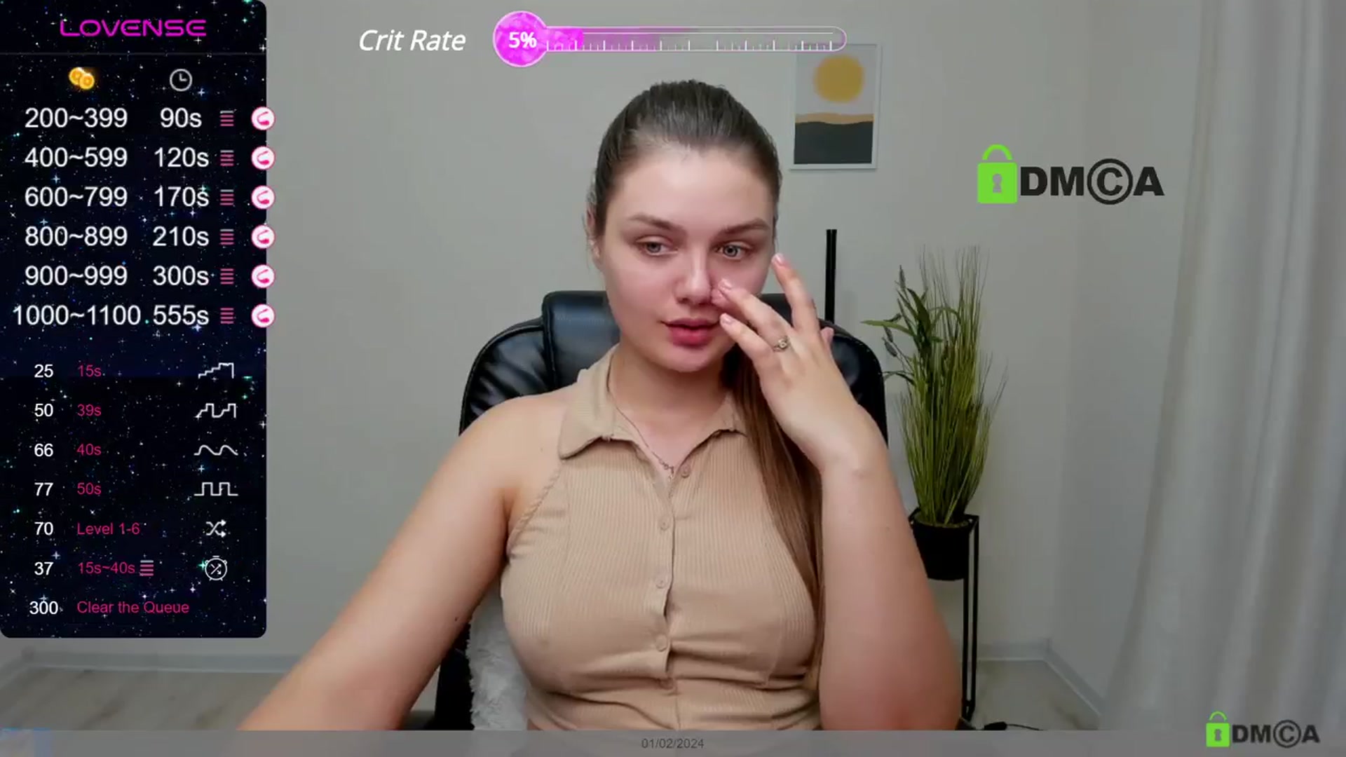 Gallery image thumbnail from Babe_golden's myfreecams stream on, 02/19/2024, 17:18 image 6 of 20