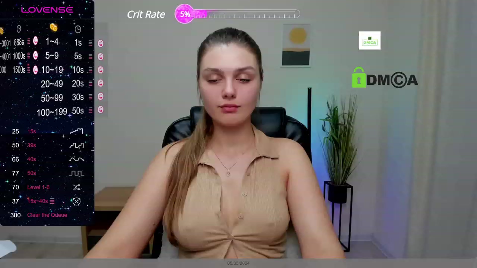 Gallery image thumbnail from Babe_golden's myfreecams stream on, 03/06/2024, 18:49 image 6 of 20
