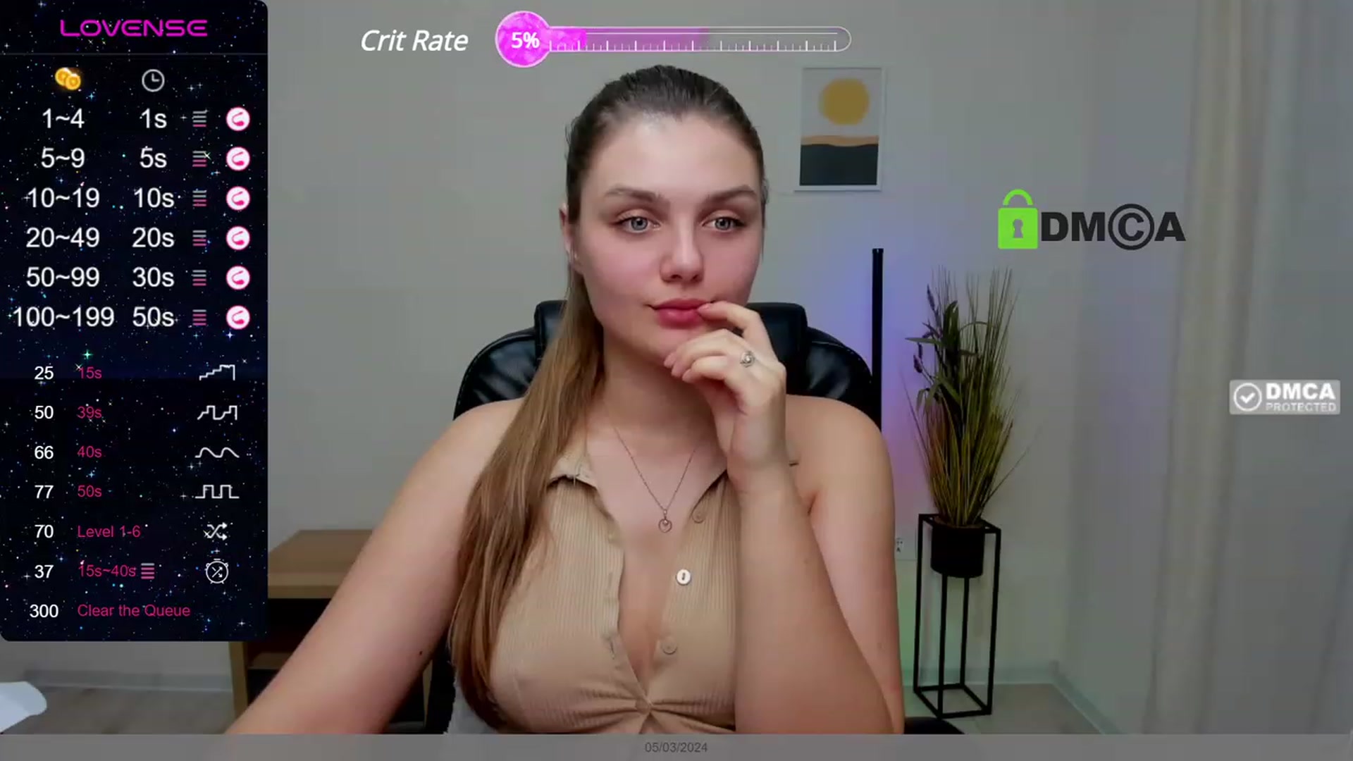 Gallery image thumbnail from Babe_golden's myfreecams stream on, 03/06/2024, 18:49 image 7 of 20