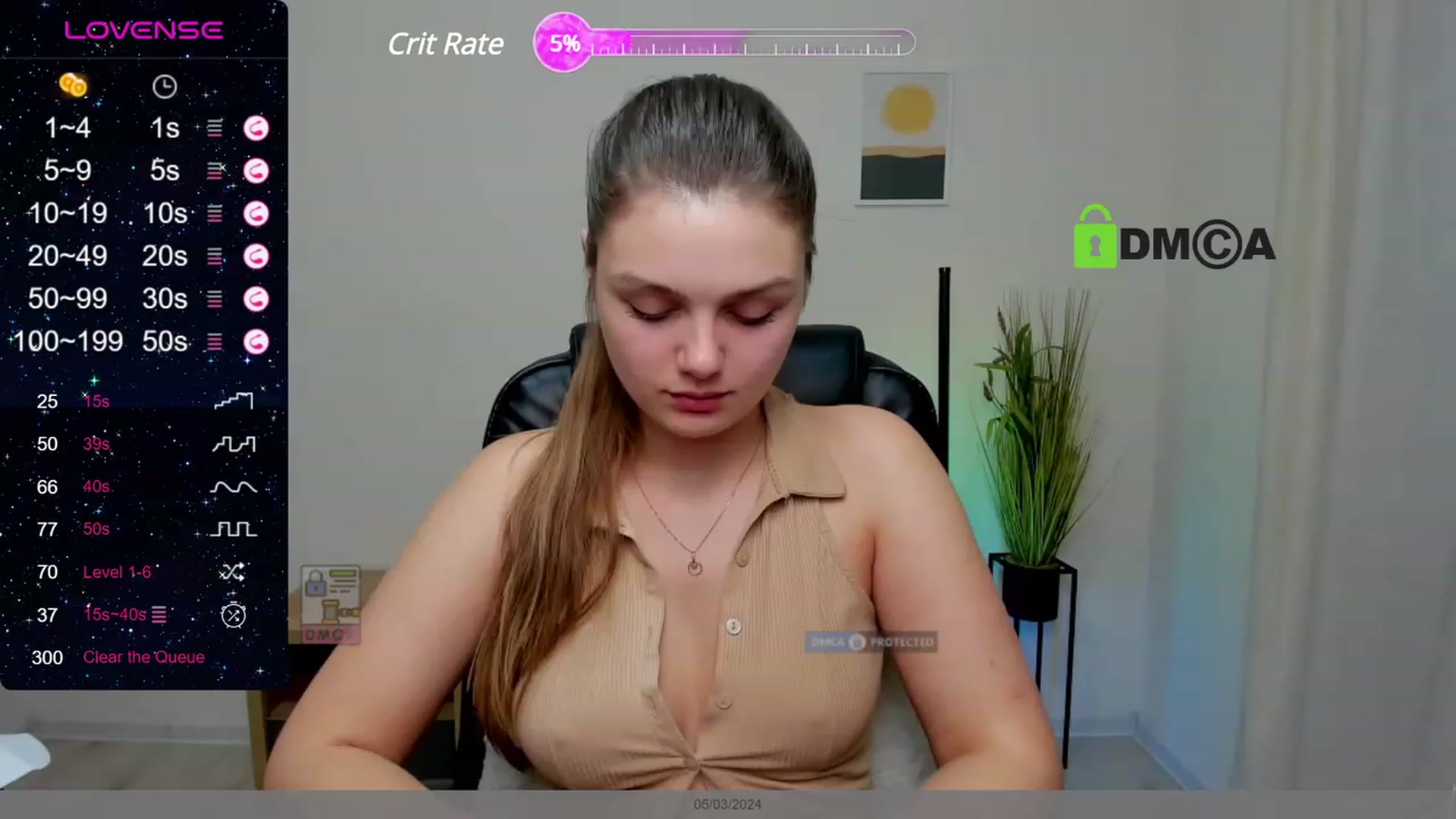 Gallery image thumbnail from Babe_golden's myfreecams stream on, 03/06/2024, 18:49 image 13 of 20