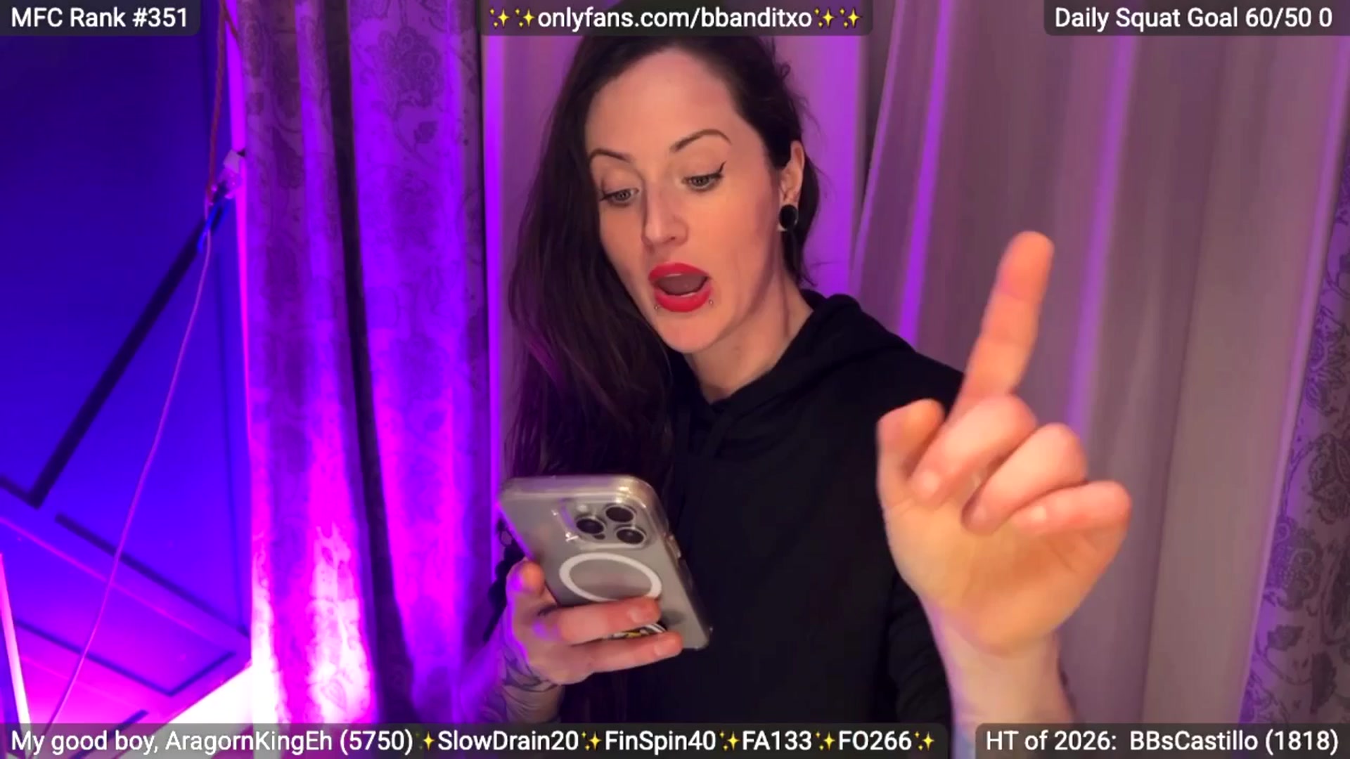 Gallery image thumbnail from BadlandBandit's myfreecams stream on, 01/23/2026, 22:42 image 2 of 20