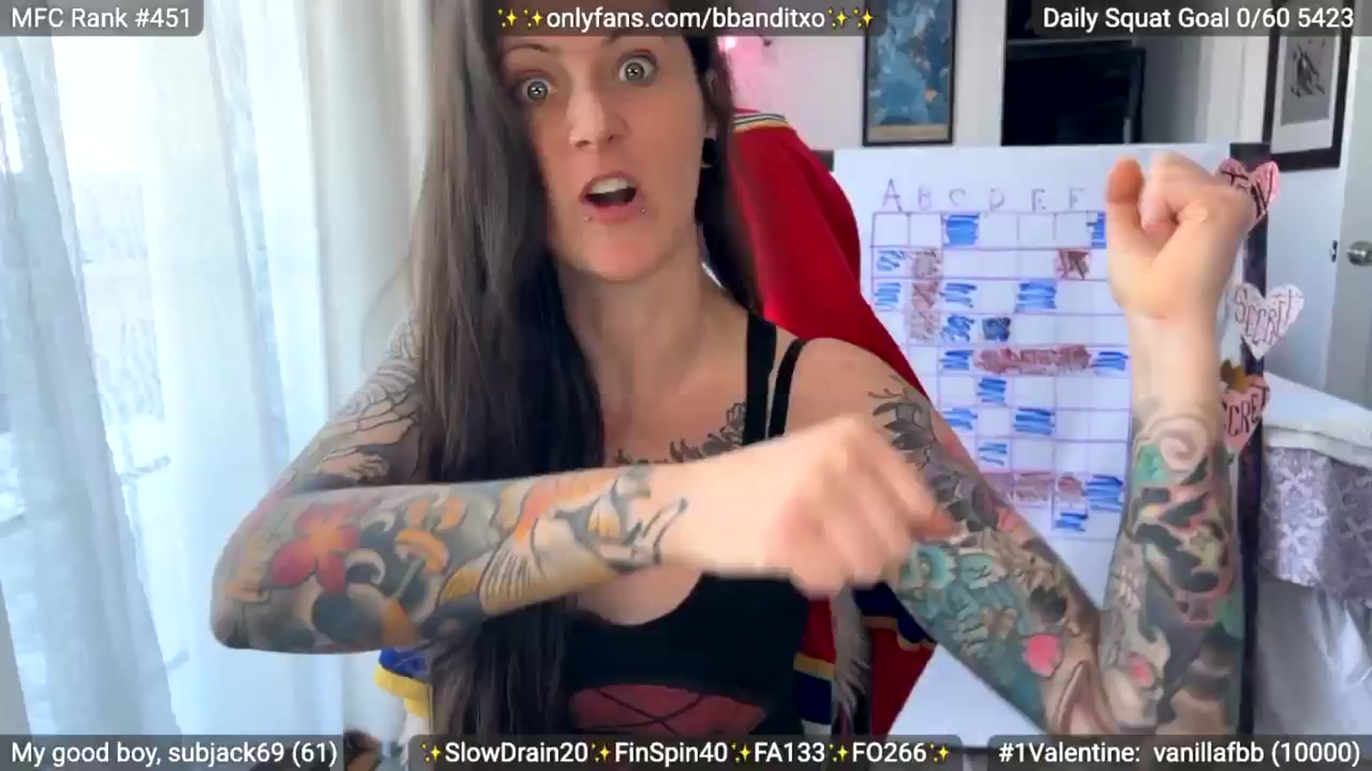 Gallery image thumbnail from BadlandBandit's myfreecams stream on, 02/20/2026, 19:31 image 5 of 20