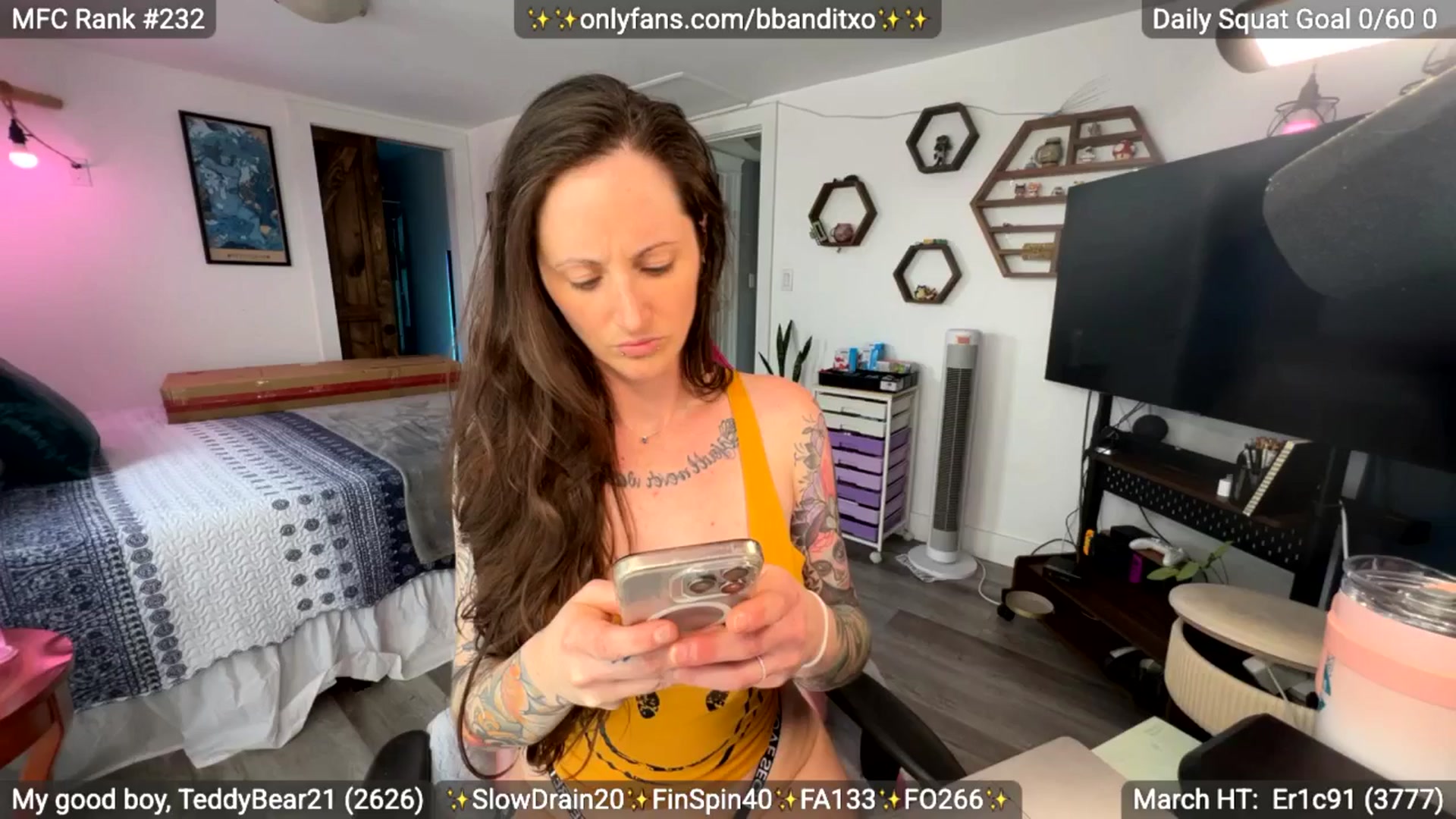 Gallery image thumbnail from BadlandBandit's myfreecams stream on, 03/22/2026, 21:34 image 10 of 20