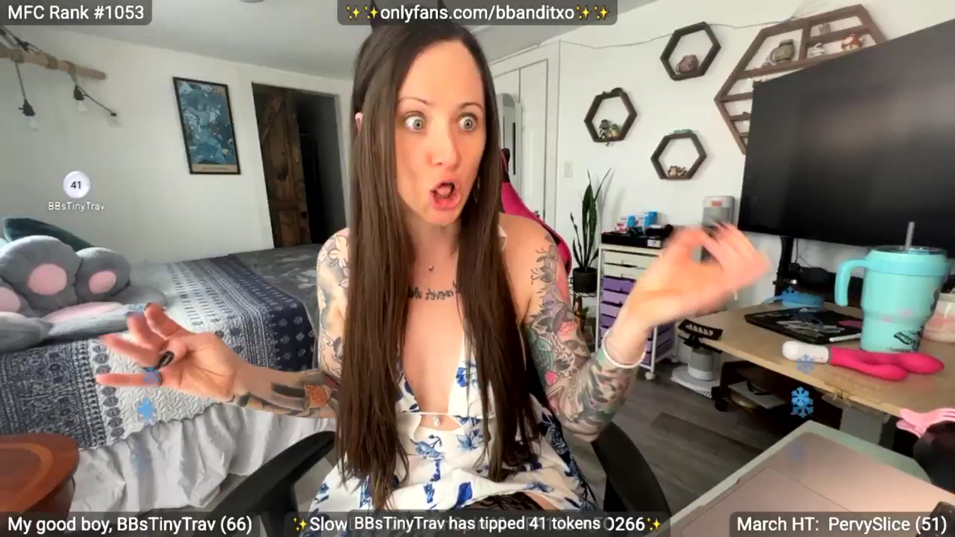 Gallery image thumbnail from BadlandBandit's myfreecams stream on, 04/03/2026, 20:29 image 1 of 20