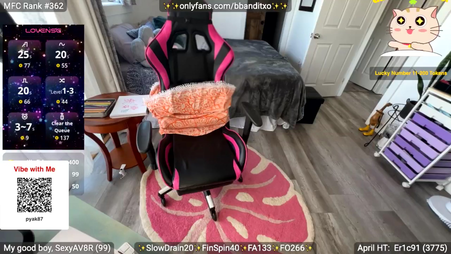 Gallery image thumbnail from BadlandBandit's myfreecams stream on, 04/12/2026, 20:20 image 8 of 20