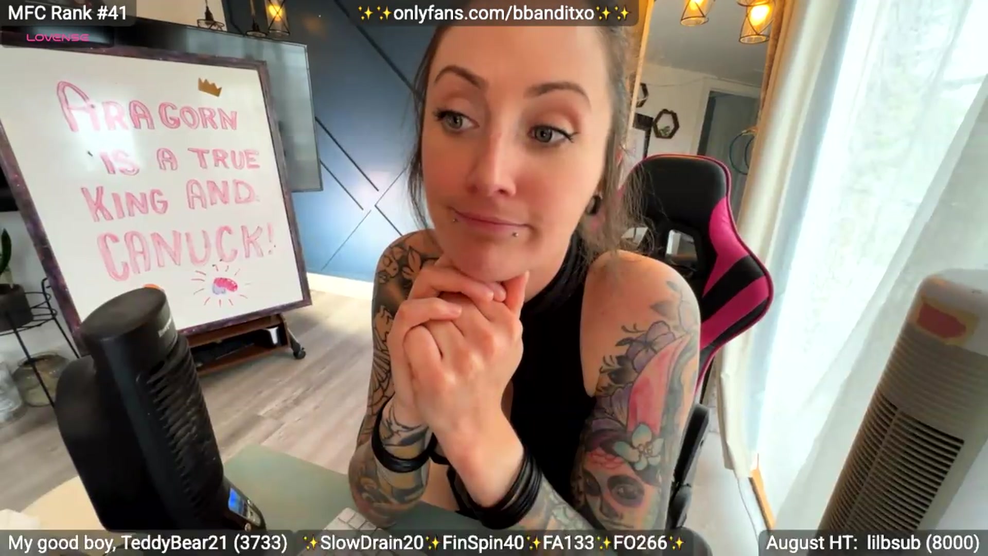 Gallery image thumbnail from BadlandBandit's myfreecams stream on, 08/08/2026, 20:02 image 18 of 20