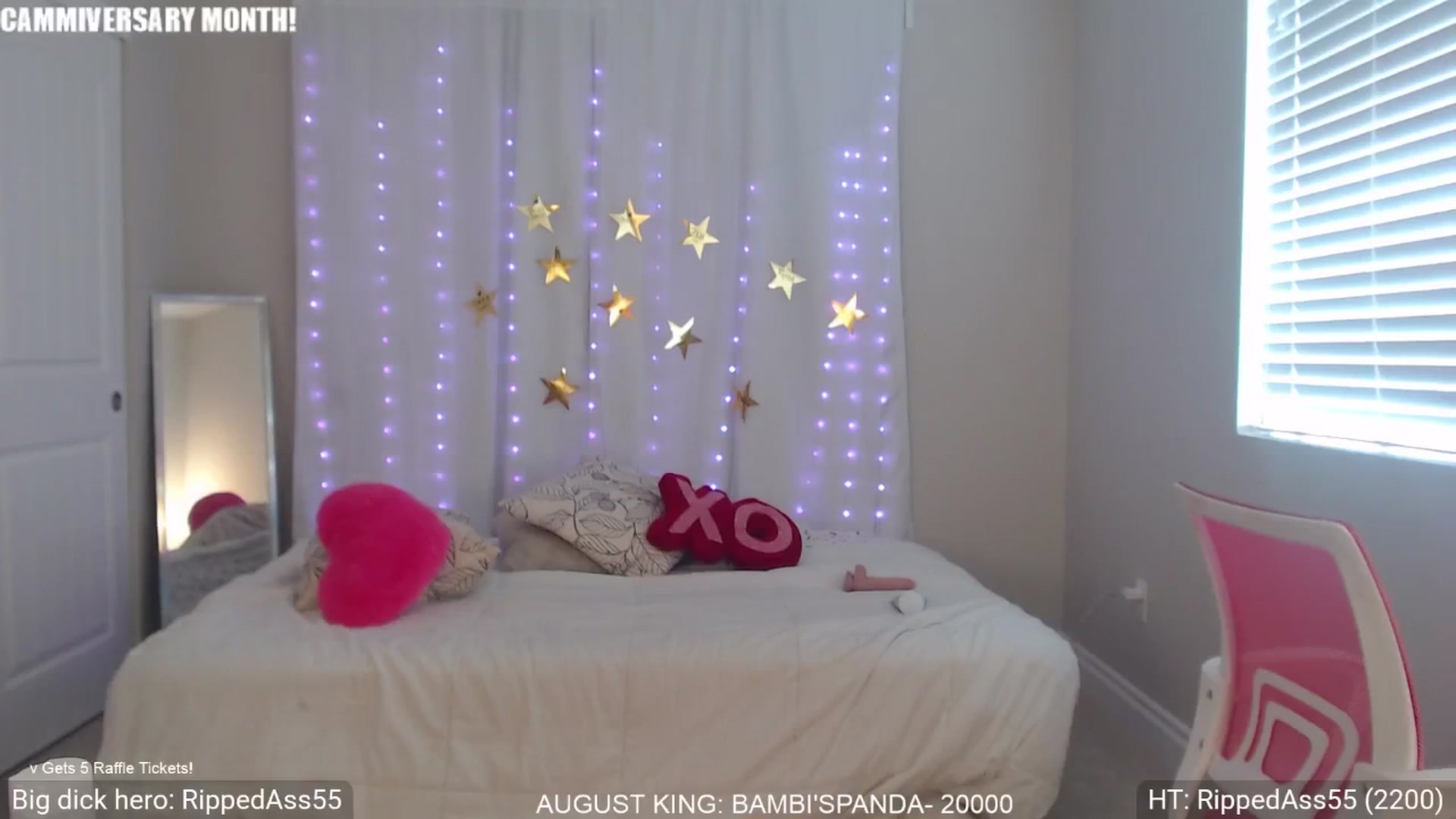 Gallery image thumbnail from BambiLarue's myfreecams stream on, 08/09/2025, 19:58 image 17 of 20
