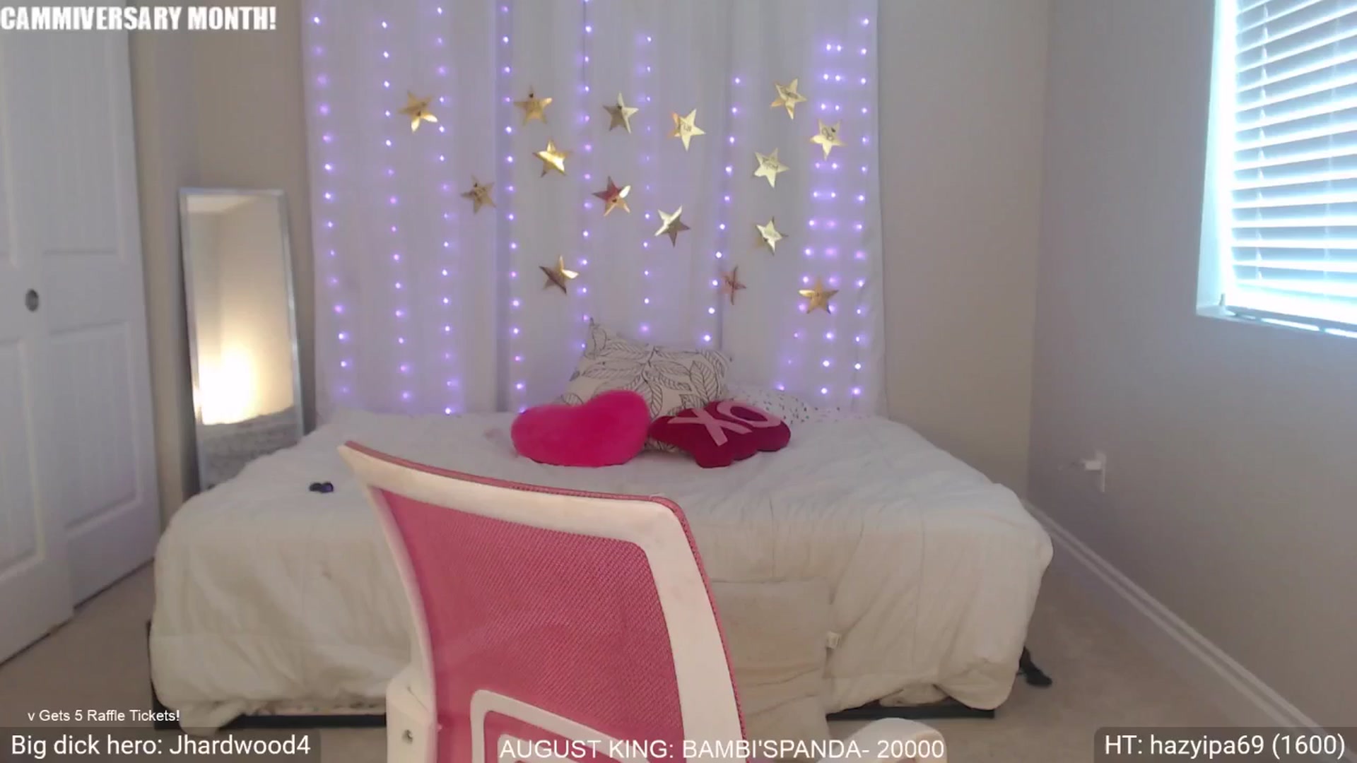 Gallery image thumbnail from BambiLarue's myfreecams stream on, 08/18/2025, 23:19 image 6 of 20