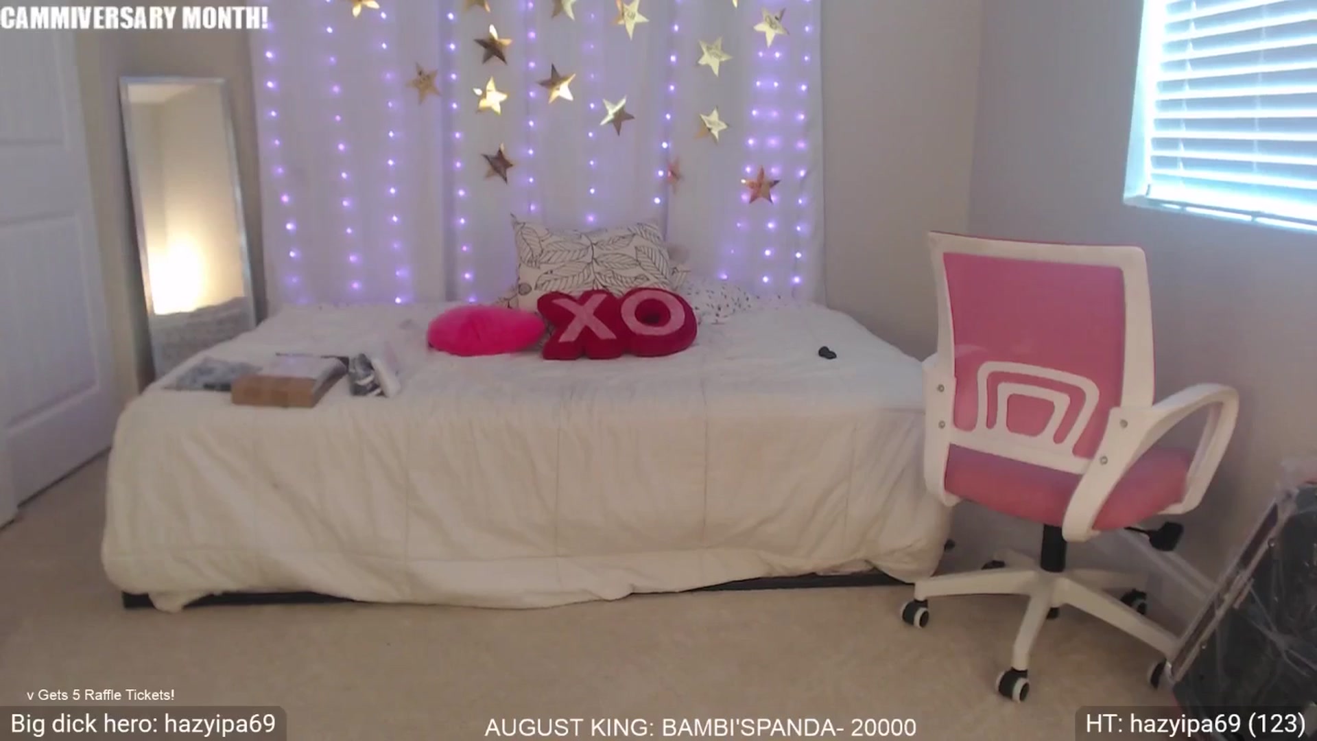 Gallery image thumbnail from BambiLarue's myfreecams stream on, 08/19/2025, 21:28 image 20 of 20