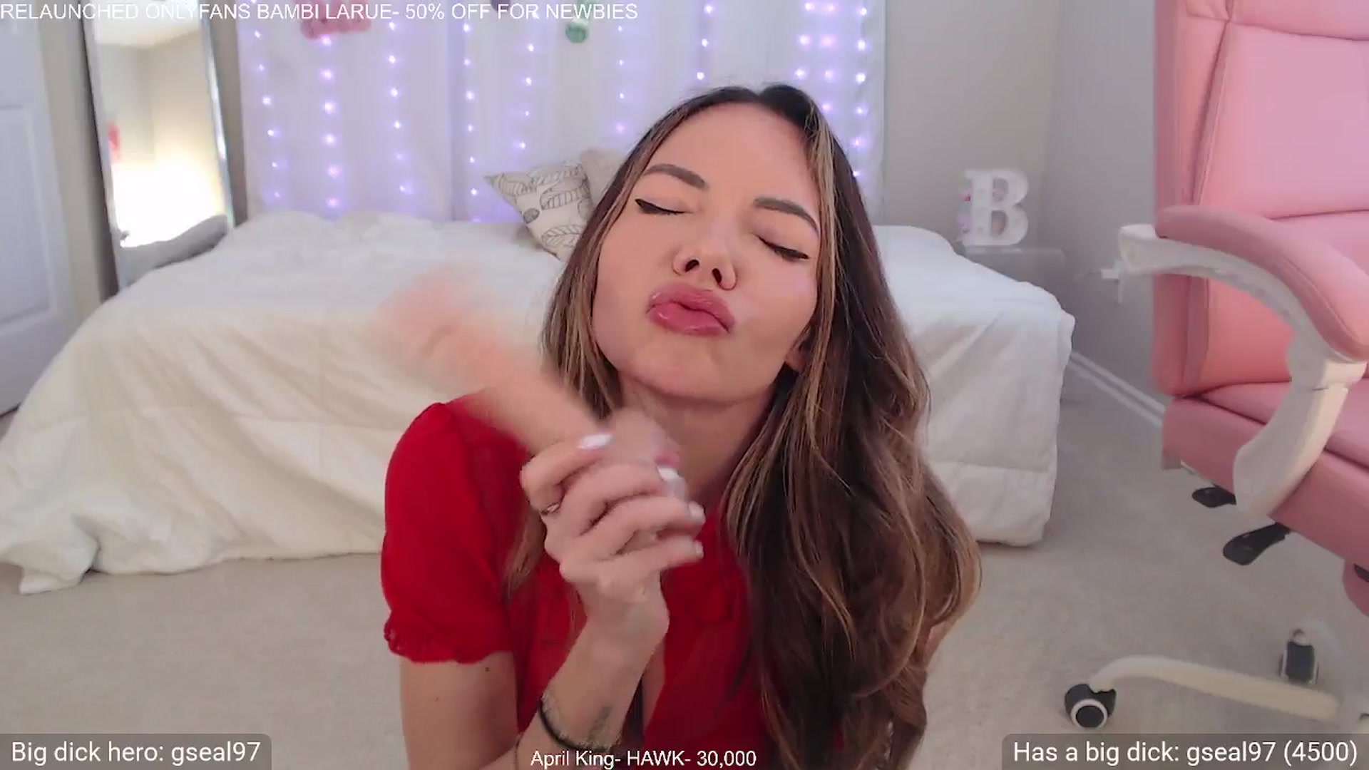 Gallery image thumbnail from BambiLarue's myfreecams stream on, 04/16/2026, 21:45 image 8 of 20