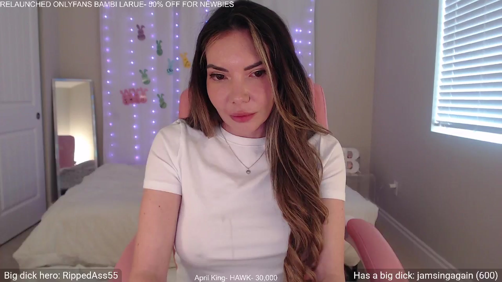Gallery image thumbnail from BambiLarue's myfreecams stream on, 04/27/2026, 23:01 image 16 of 20