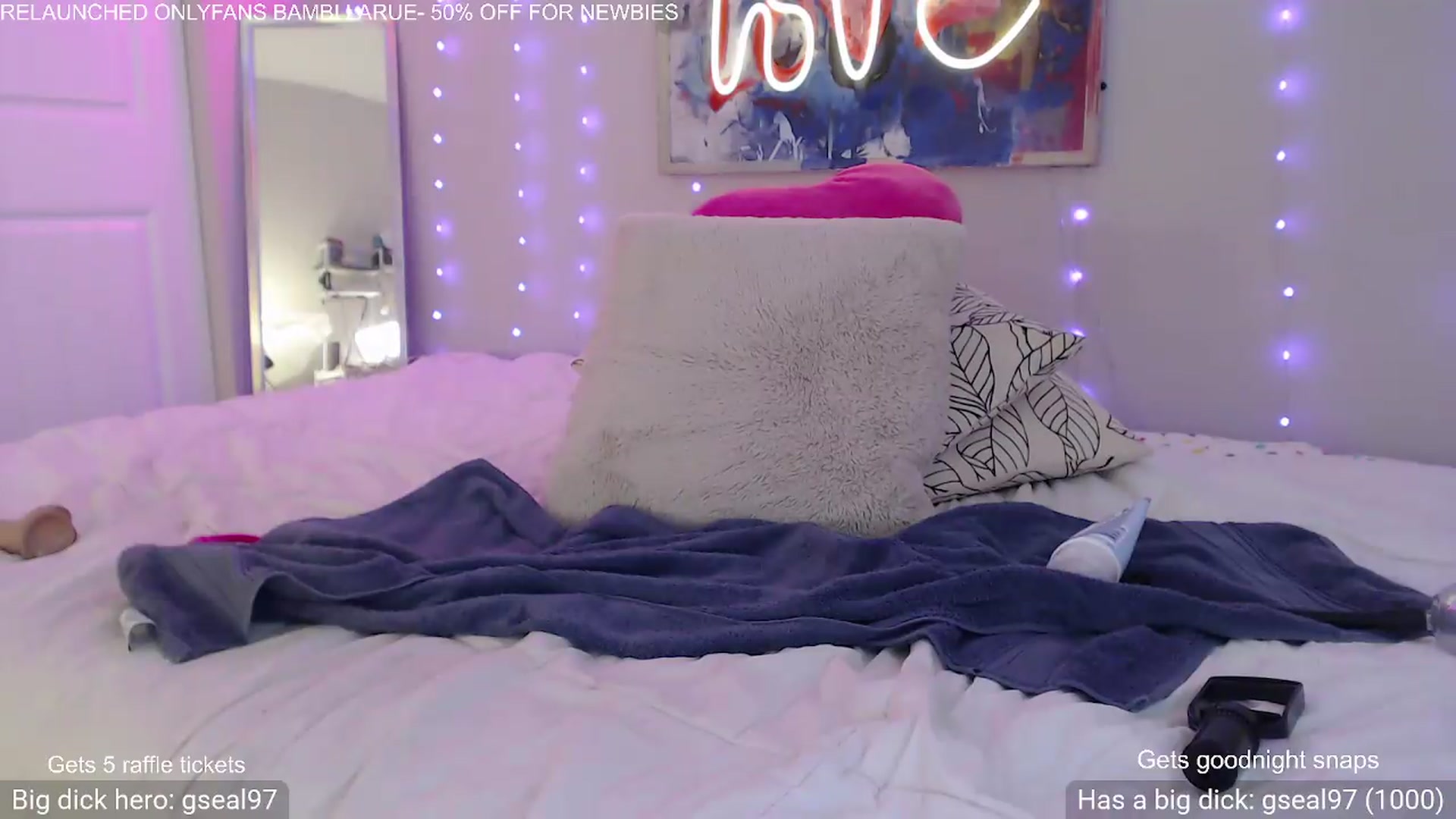 Gallery image thumbnail from BambiLarue's myfreecams stream on, 05/26/2026, 22:28 image 3 of 20