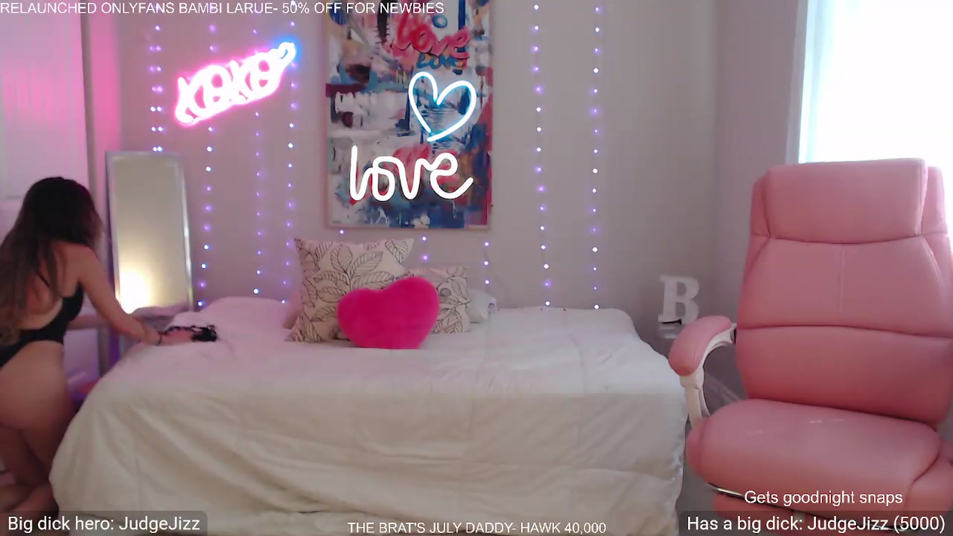 Gallery image thumbnail from BambiLarue's myfreecams stream on, 07/02/2026, 19:35 image 4 of 20