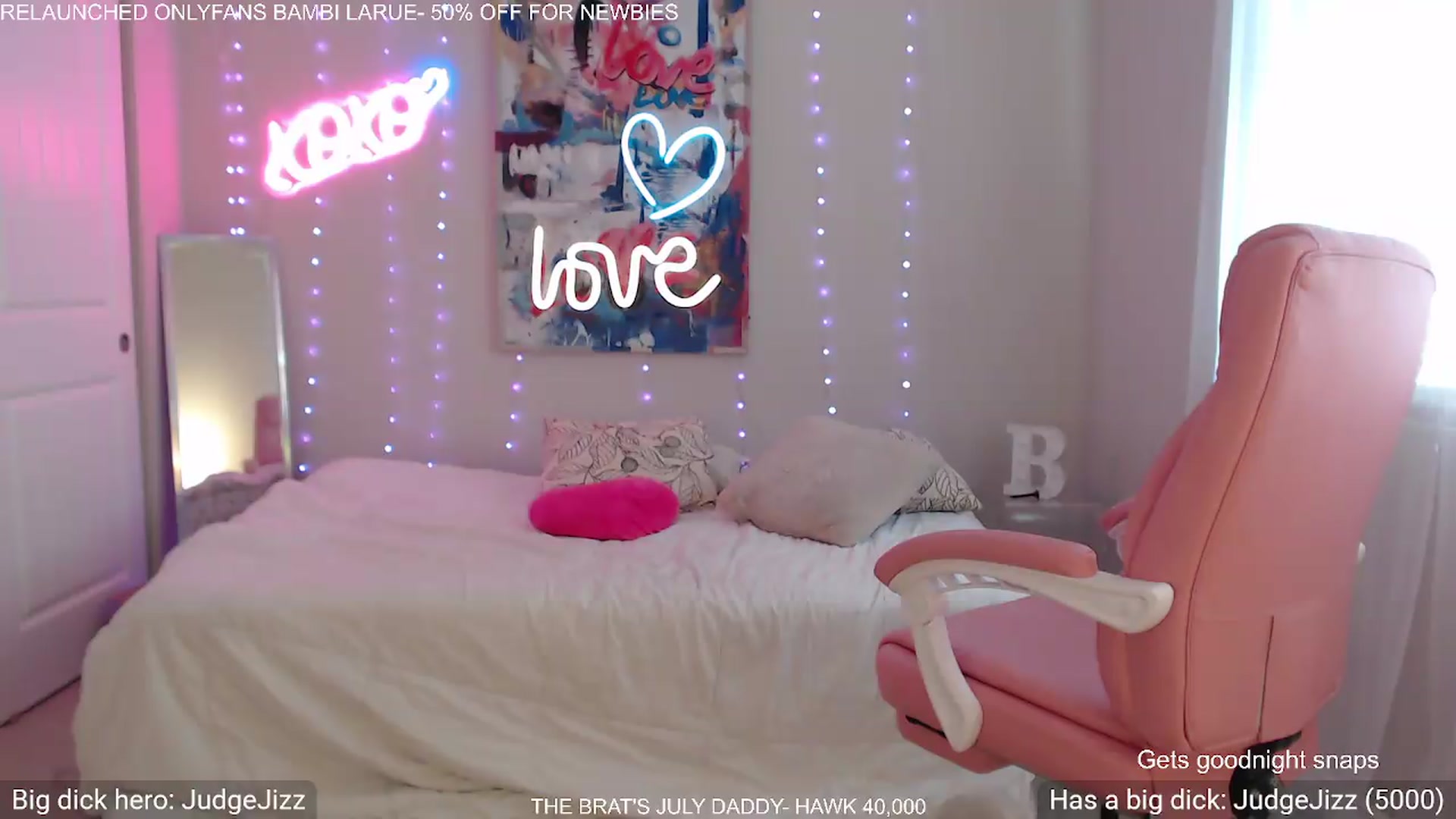 Gallery image thumbnail from BambiLarue's myfreecams stream on, 07/02/2026, 19:35 image 5 of 20