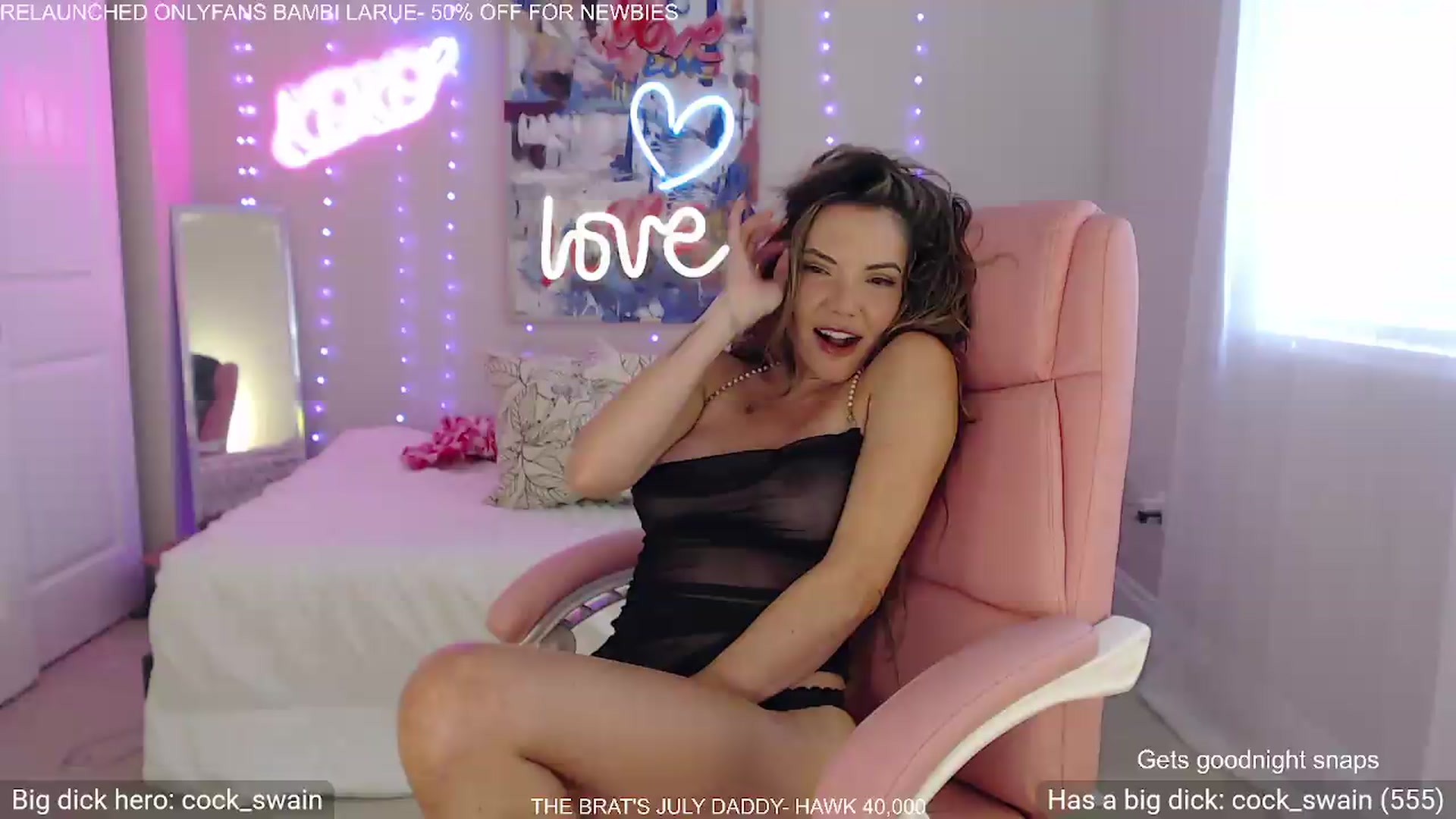 Gallery image thumbnail from BambiLarue's myfreecams stream on, 07/07/2026, 19:44 image 20 of 20