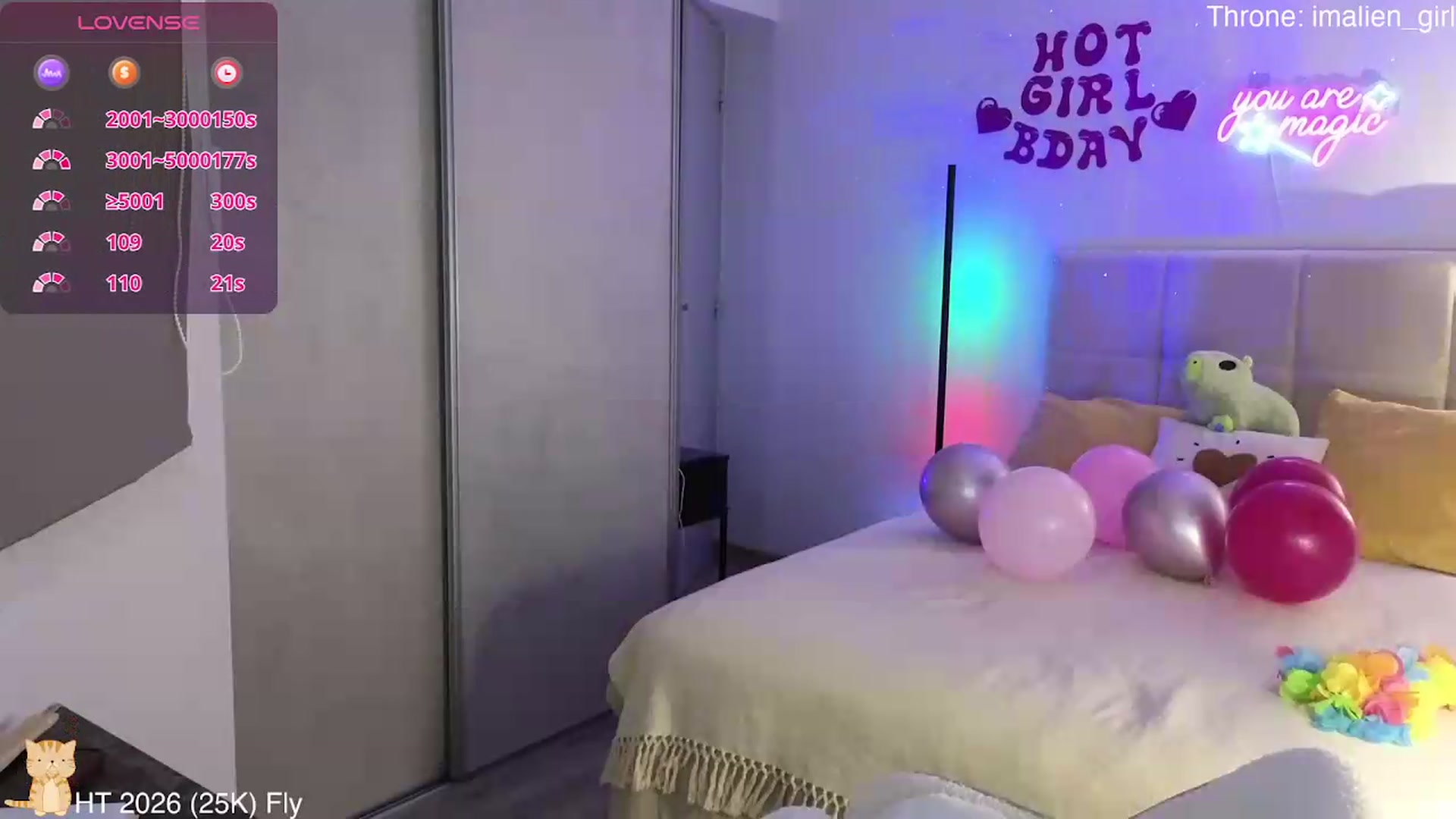 Gallery image thumbnail from BdayAlien's myfreecams stream on, 05/30/2026, 21:02 image 3 of 20