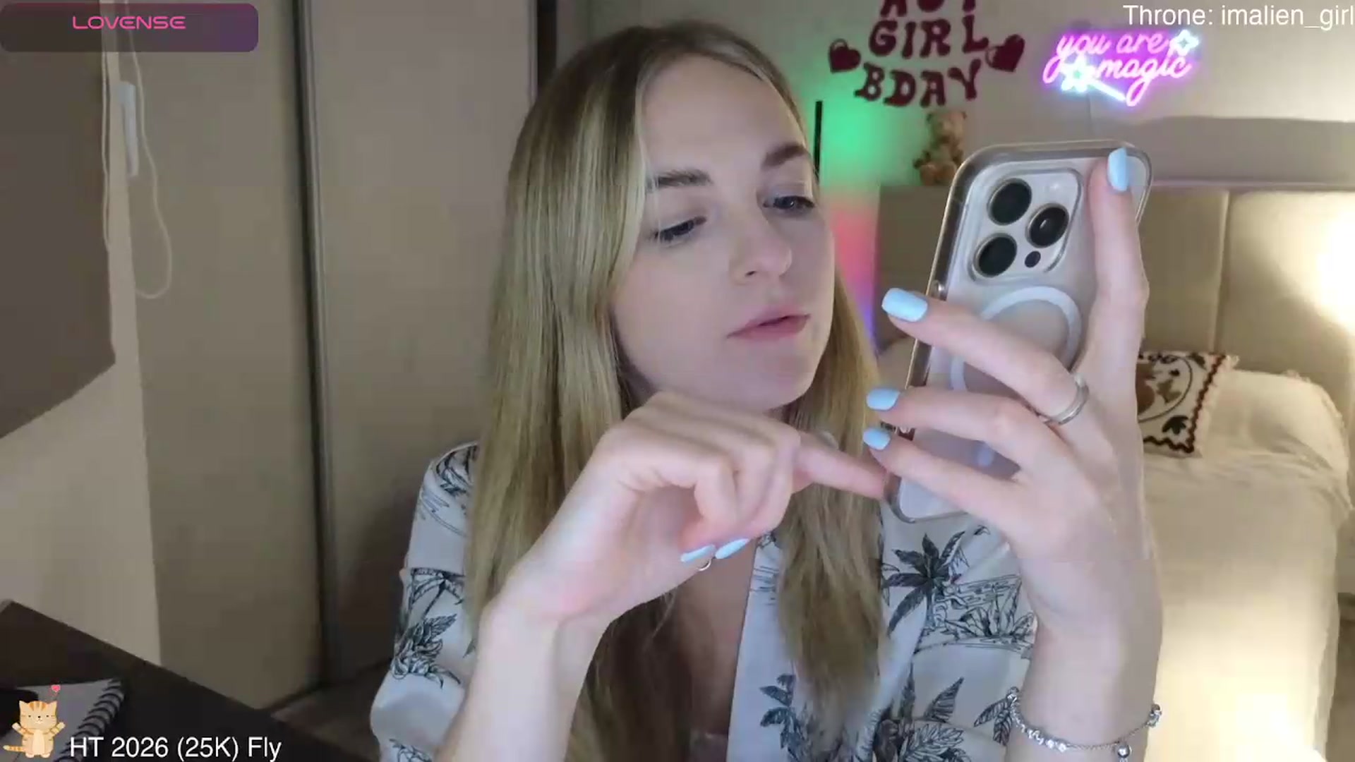 Gallery image thumbnail from BdayAlien's myfreecams stream on, 06/08/2026, 20:04 image 19 of 20