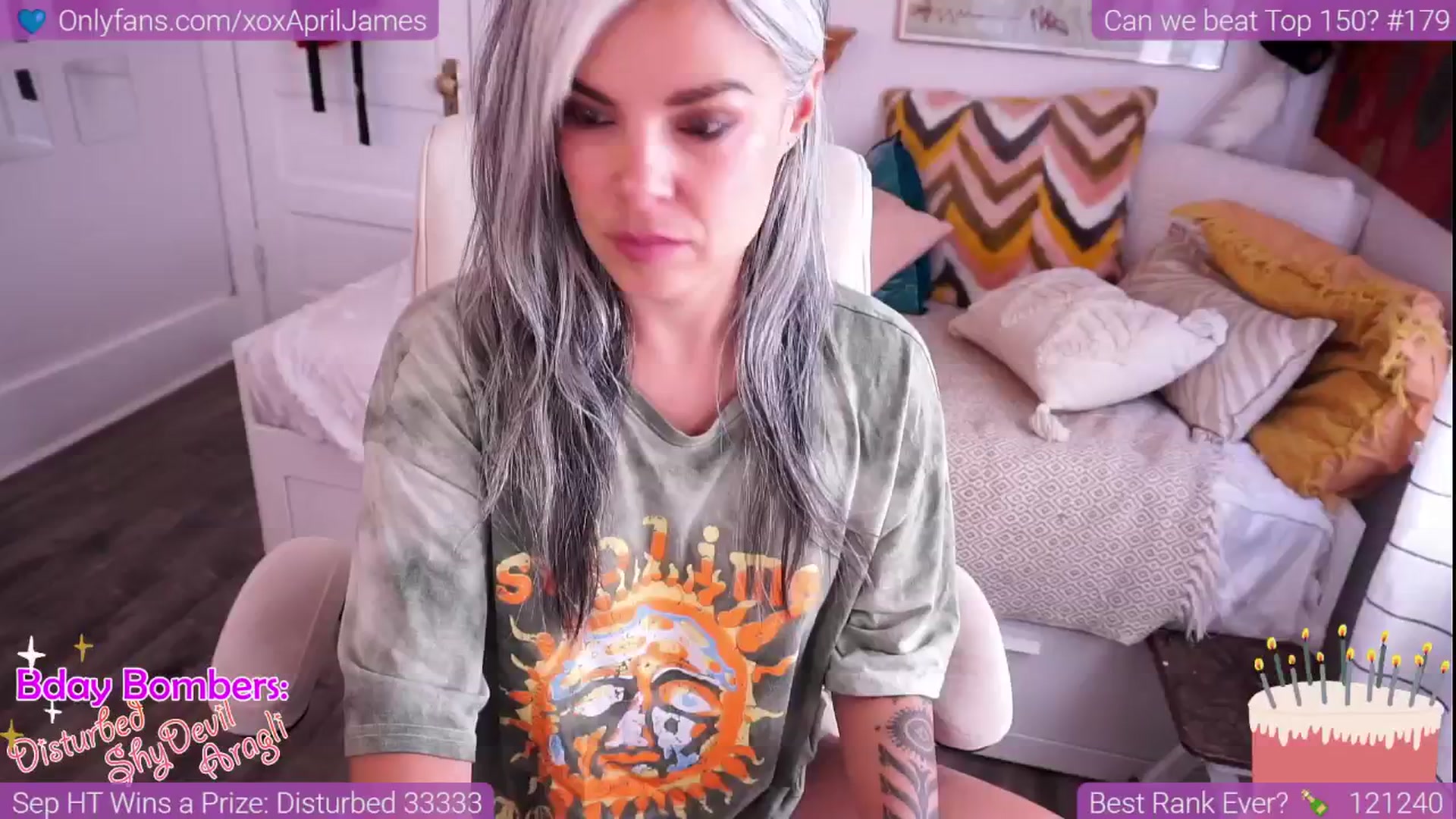 Gallery image thumbnail from BdayApril's myfreecams stream on, 09/14/2024, 17:34 image 1 of 20
