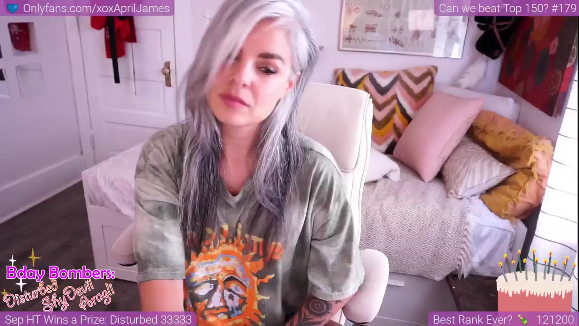 Gallery image thumbnail from BdayApril's myfreecams stream on, 09/14/2024, 20:31 image 2 of 20