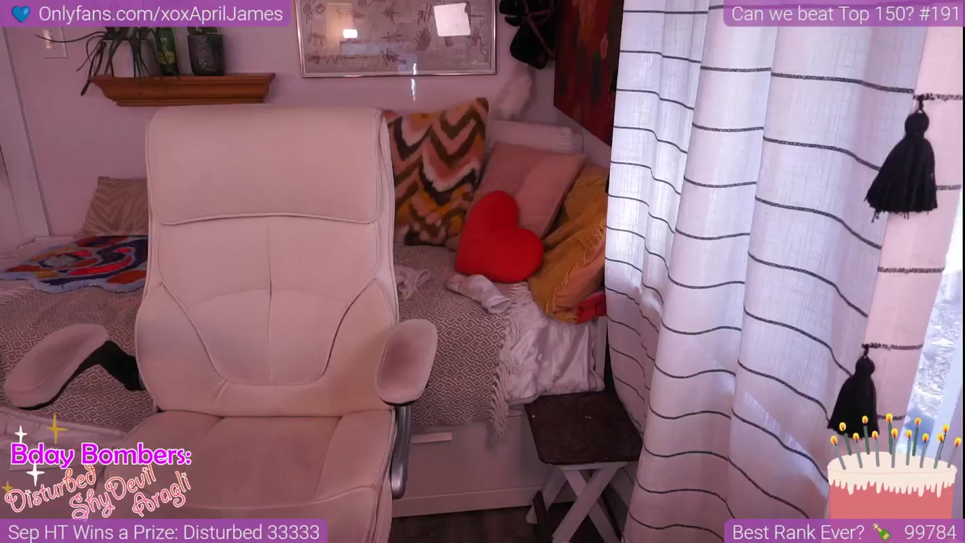 Gallery image thumbnail from BdayApril's myfreecams stream on, 09/19/2024, 22:45 image 16 of 20
