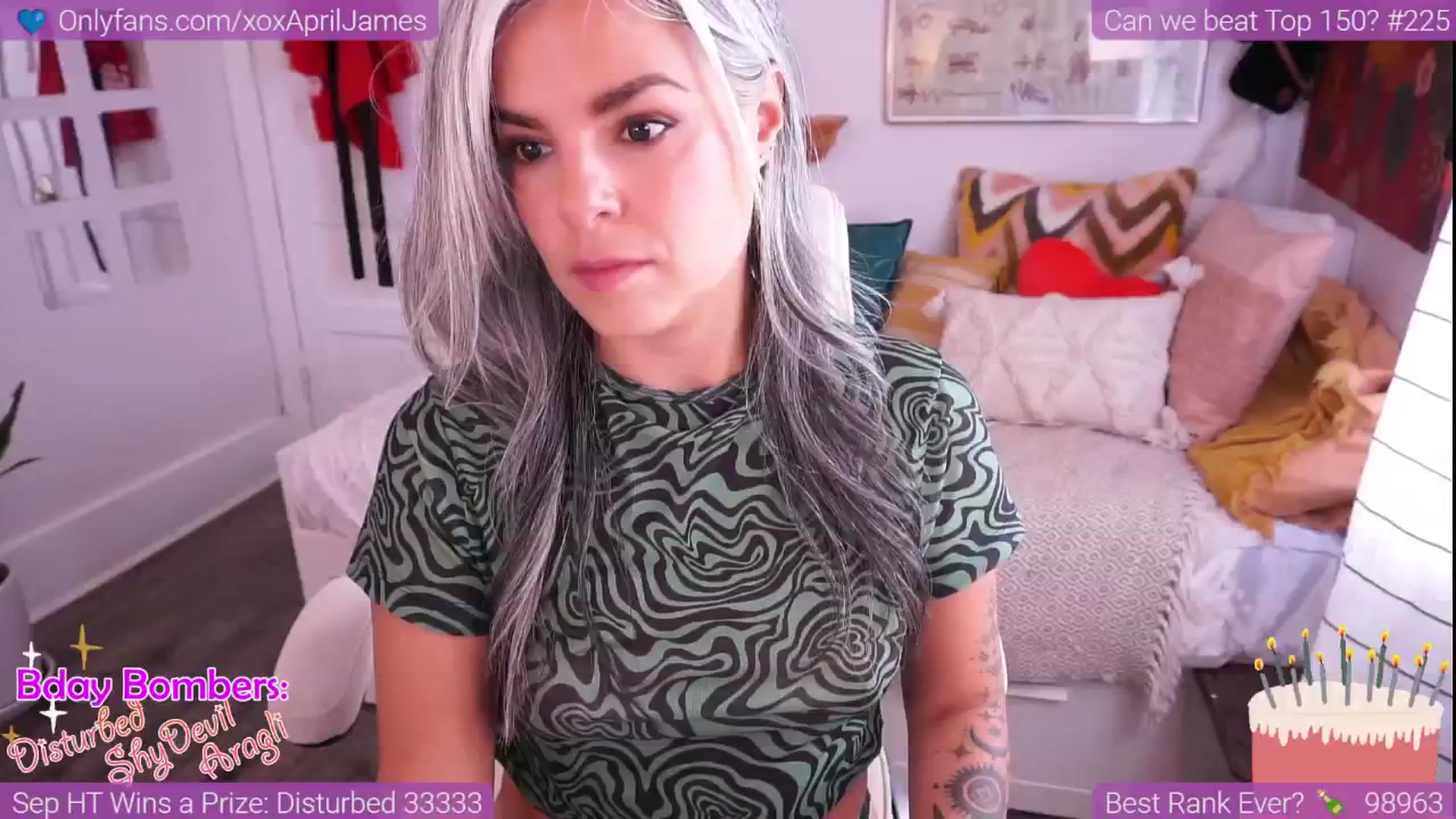 Gallery image thumbnail from BdayApril's myfreecams stream on, 09/21/2024, 18:46 image 4 of 20