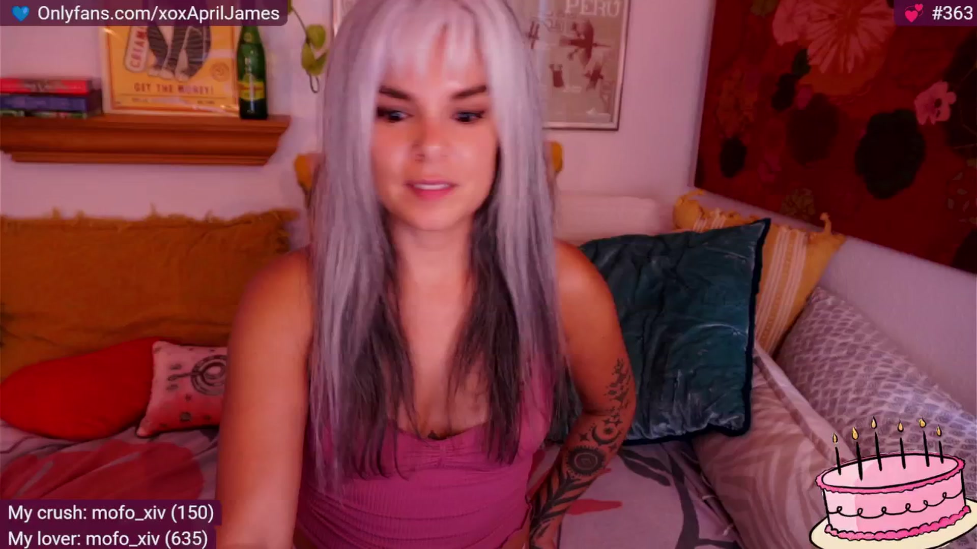 Gallery image thumbnail from BdayApril's myfreecams stream on, 09/11/2025, 01:24 image 1 of 20