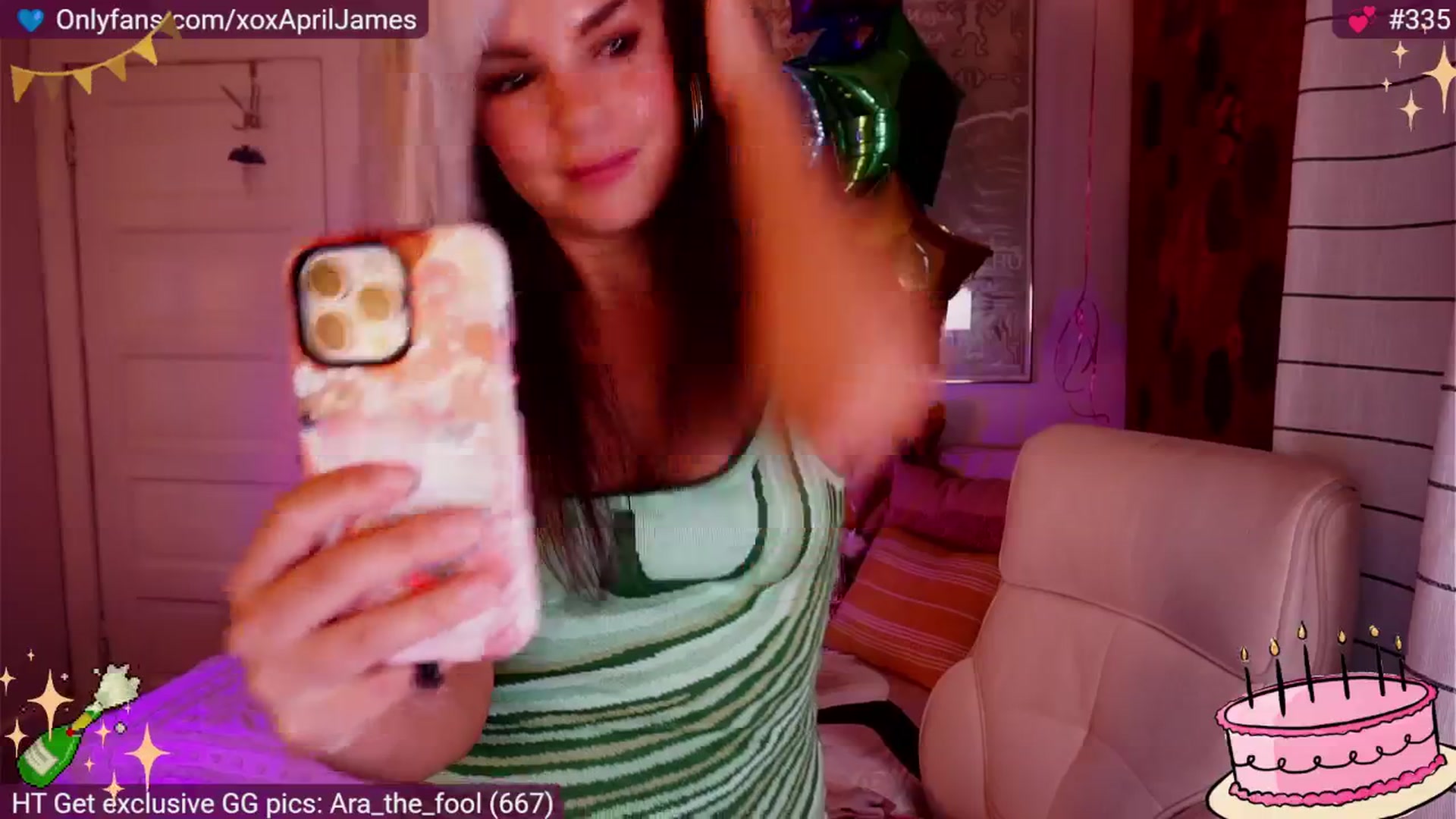 Gallery image thumbnail from BdayApril's myfreecams stream on, 09/13/2025, 24:56 image 17 of 20