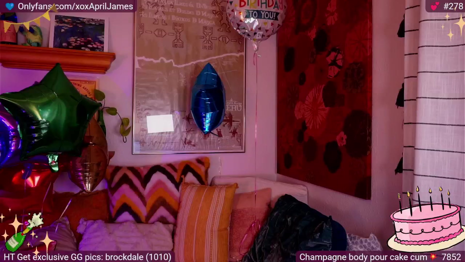 Gallery image thumbnail from BdayApril's myfreecams stream on, 09/13/2025, 04:43 image 9 of 20